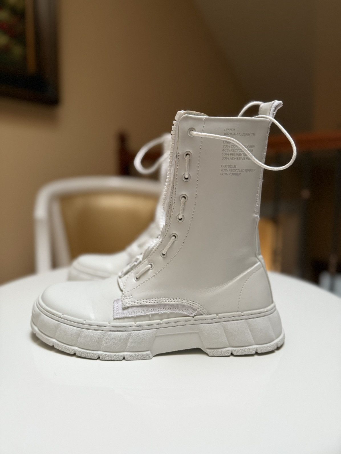 VIRON VIRÓN White 1992Z Boots (Never worn outside) Size US 8.5 / EU 41-42 - 3 Thumbnail