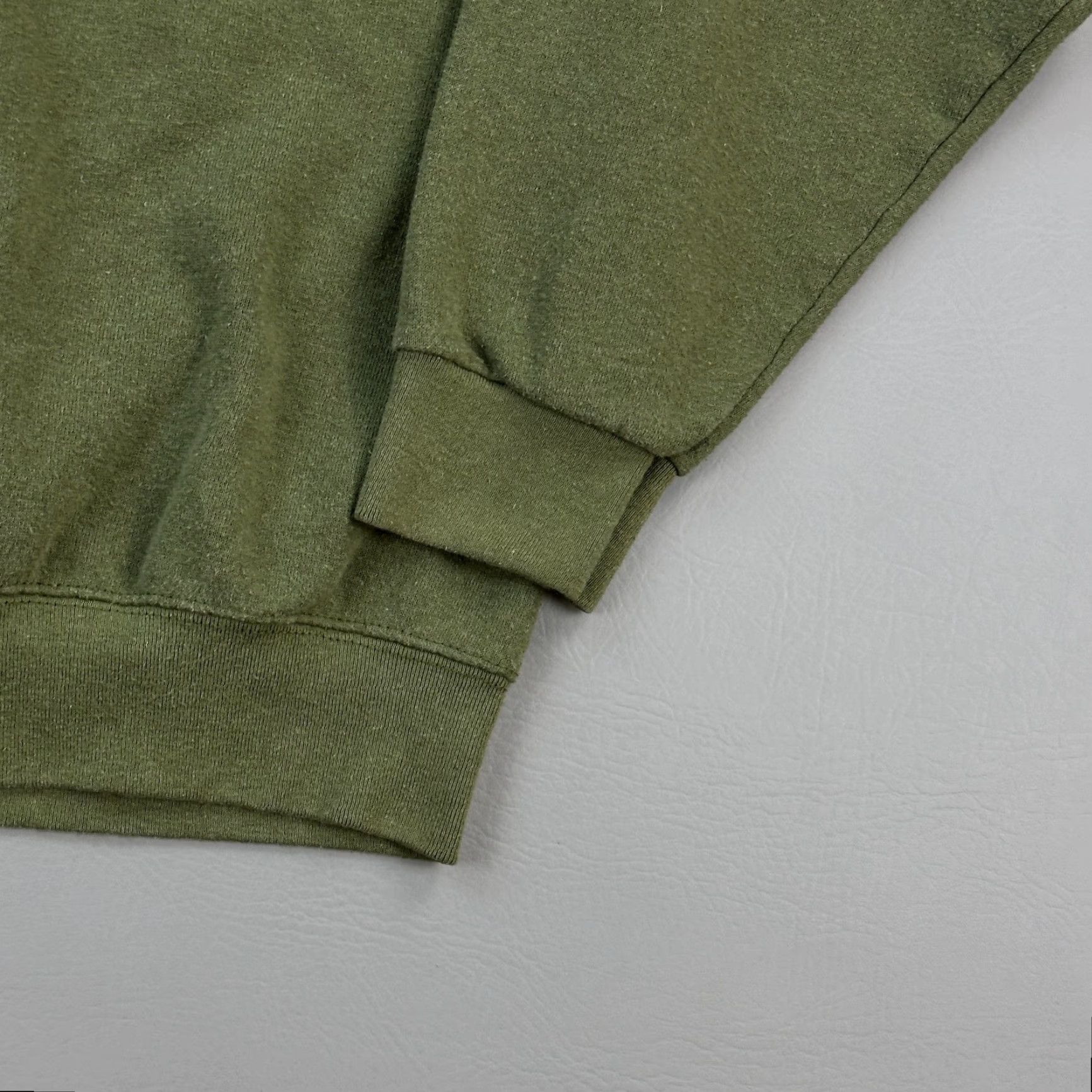 Olive VINTAGE USMC Sweatshirt Mens Large Olive Green USA Marine Corps Pullover Y2K Size US L / EU 52-54 / 3 - 3 Thumbnail