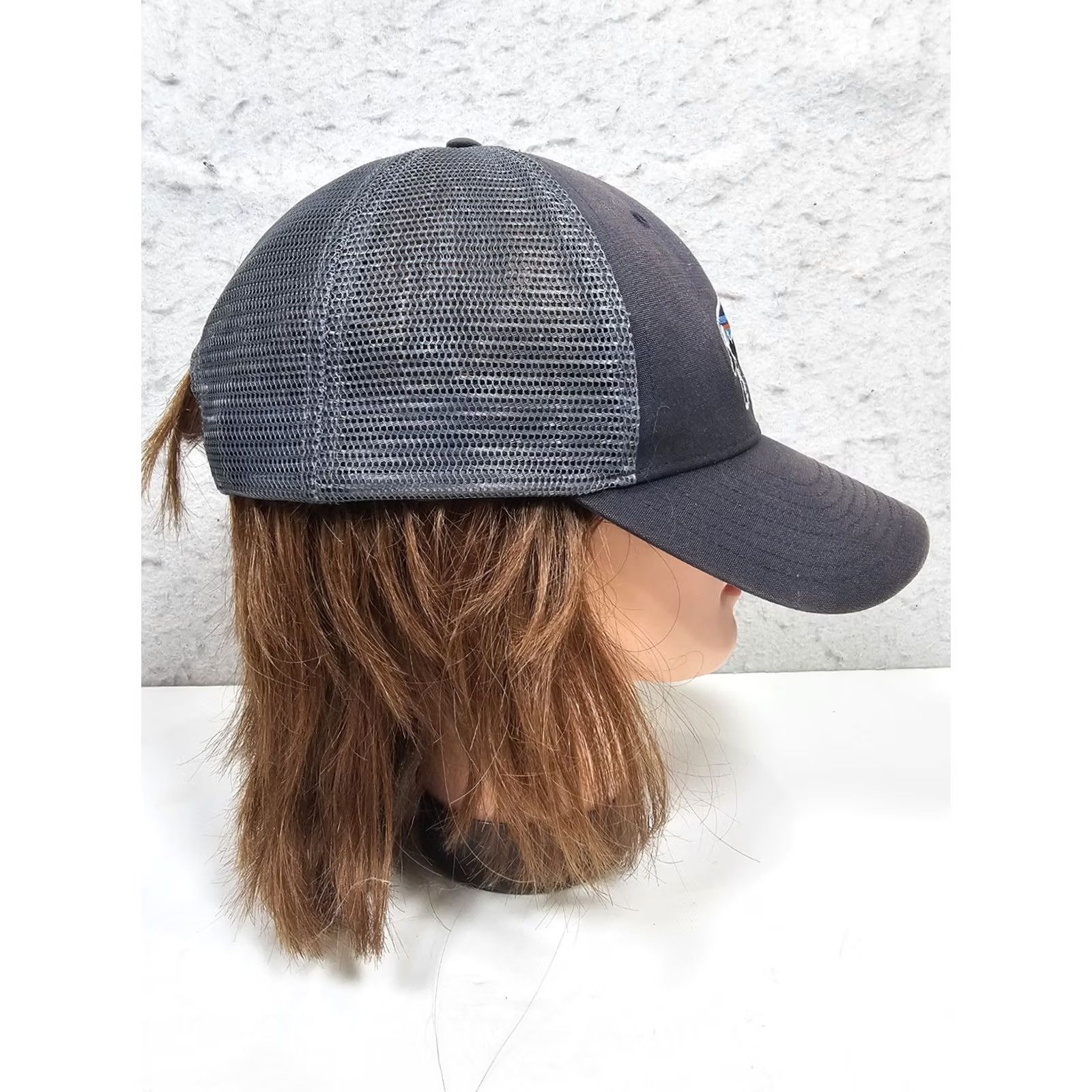 Patagonia Patagonia Hat Trucker Cap Adult One Size Blue Cotton Poly Snap Back Bison LoPro Size ONE SIZE - 5 Thumbnail