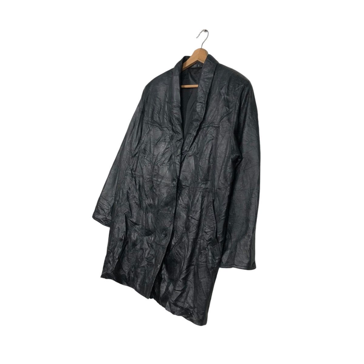 Japanese Brand 🔥VINTAGE BIKER LEATHER JACKET UNKNOWN BRAND ISSEY MIYAKE Size US M / EU 48-50 / 2 - 4 Thumbnail