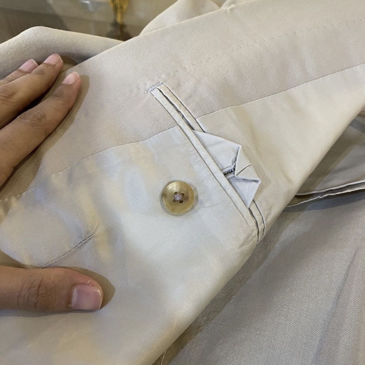 Yohji Yamamoto Yohji Yamamoto Y's For Men Ivory 2-Button Tailored Archive Size US M / EU 48-50 / 2 - 10 Thumbnail