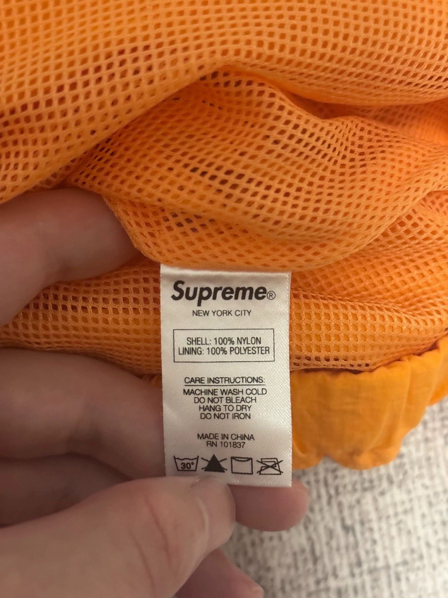 Supreme Supreme SS17 Split School Jacket Yellow Orange L Size US M / EU 48-50 / 2 - 4 Thumbnail