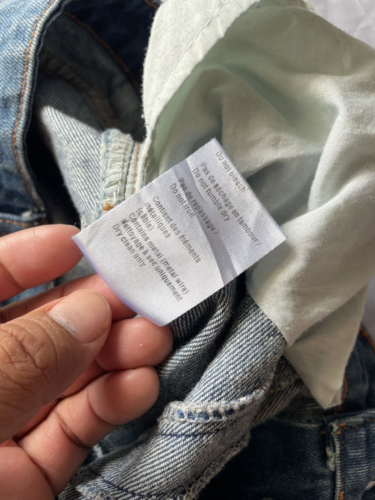 Y/Project Y/Project Wire Jeans Denim Size US 34 / EU 50 - 11 Thumbnail