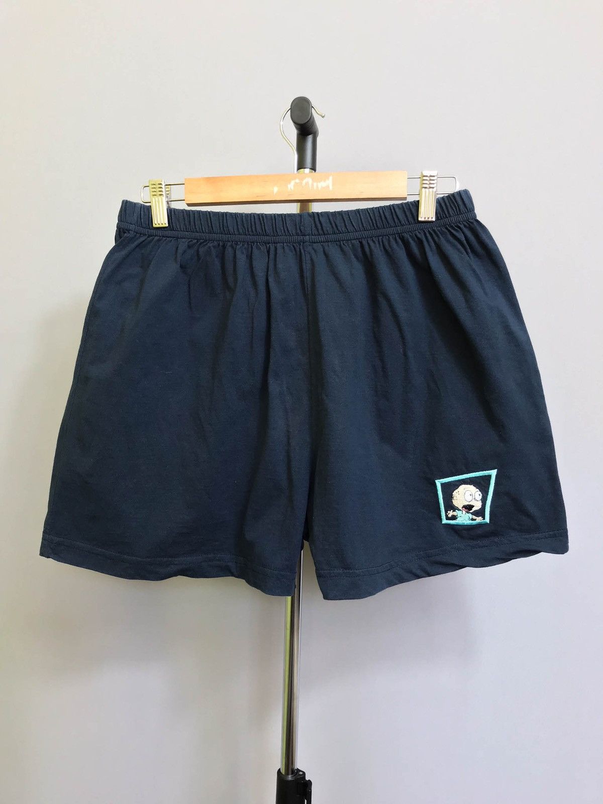 Nickelodeon rugrats tommy 1998 shorts mens nickelodeon blue cartoon Size US 34 / EU 50 - 1 Thumbnail