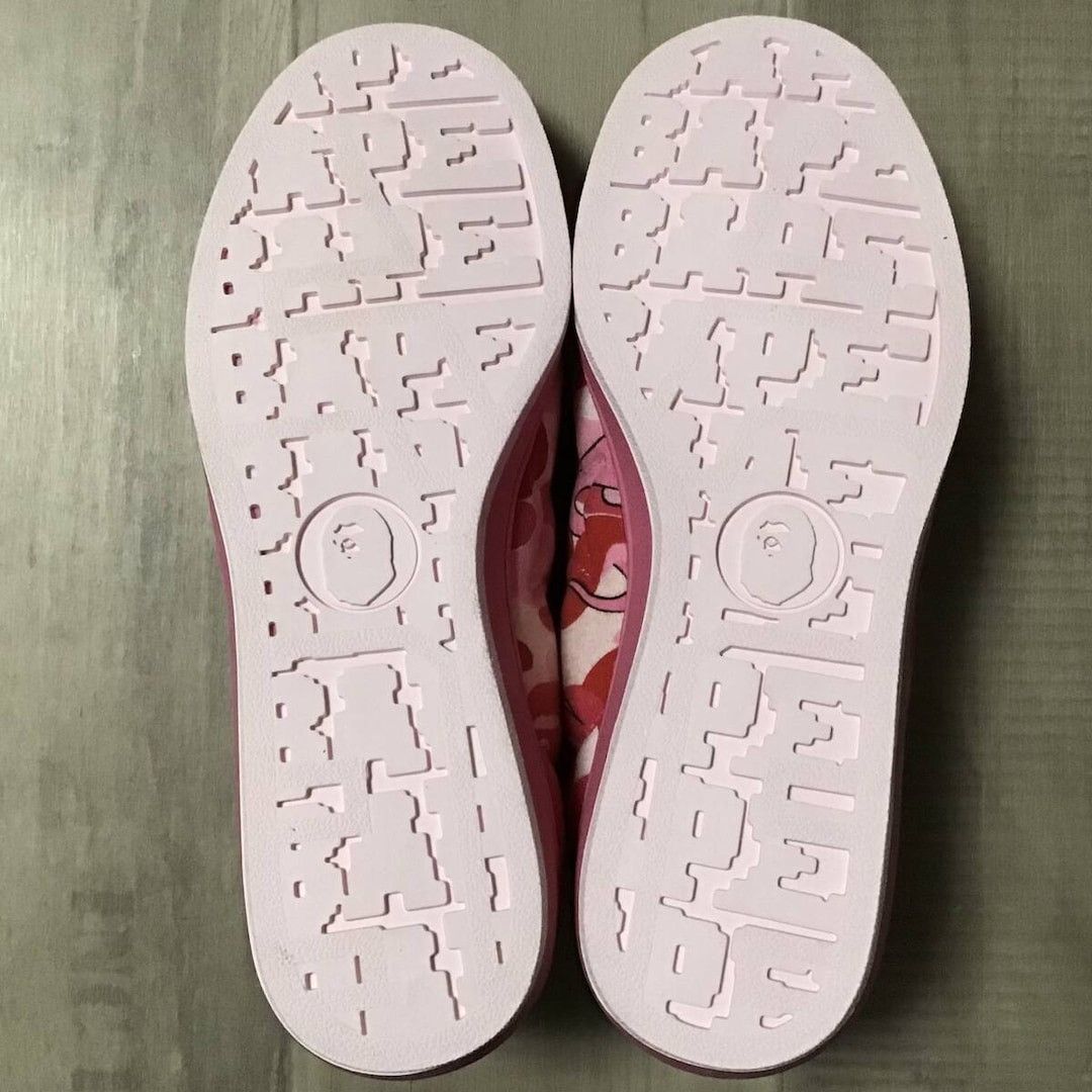Bape × Kaws × Nigo KAWS ULTRA SKULL STA sneakers BAPE STA ABC camo Pink NIGO Size US 8.5 / EU 41-42 - 6 Thumbnail