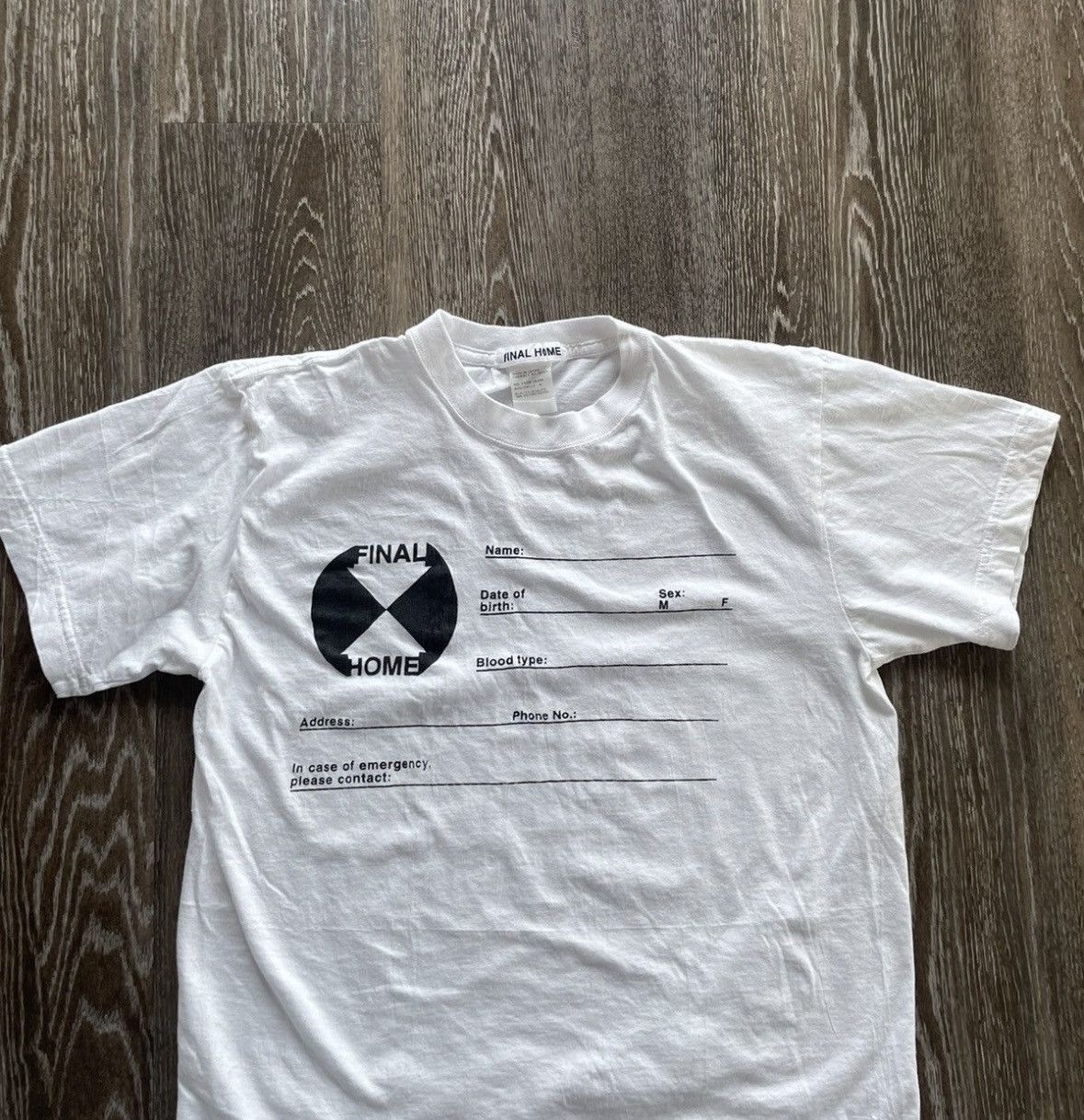 Final Home Final Home Survival Label Tee Shirt Size US M / EU 48-50 / 2 - 3 Thumbnail