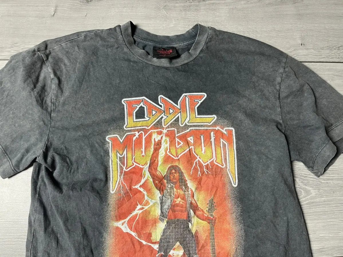 Band Tees stranger things Tshirt the upside down tour eddie munson Size US S / EU 44-46 / 1 - 3 Thumbnail