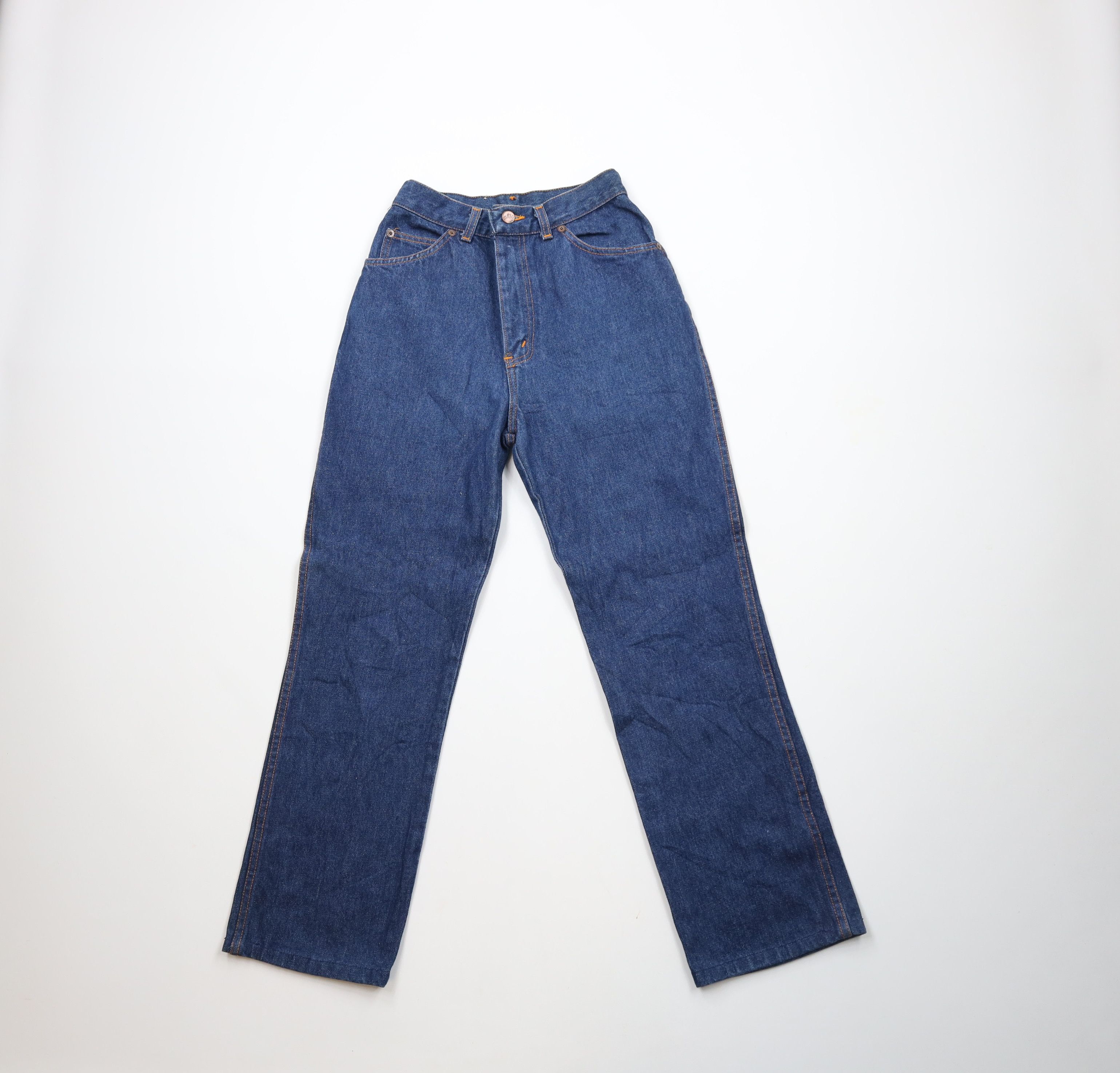 Vintage Vintage 80s 90s Streetwear High Waist Denim Mom Jeans Blue Size 28" / US 6 / IT 42 - 1 Thumbnail