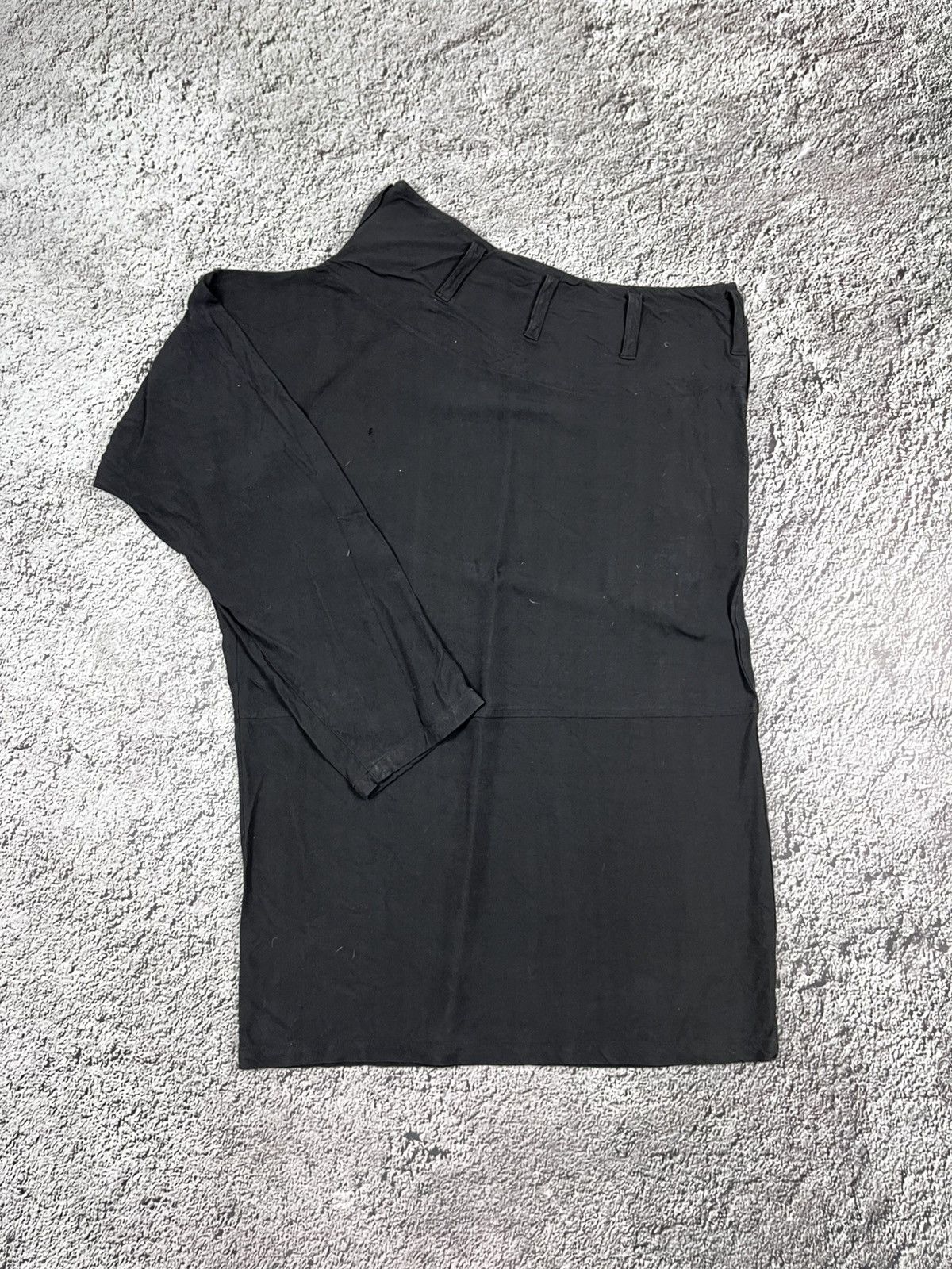 Yohji Yamamoto Vintage 90s Yohji Yamamoto chest/ shoulder one sleeve dress Size M / US 6-8 / IT 42-44 - 4 Thumbnail