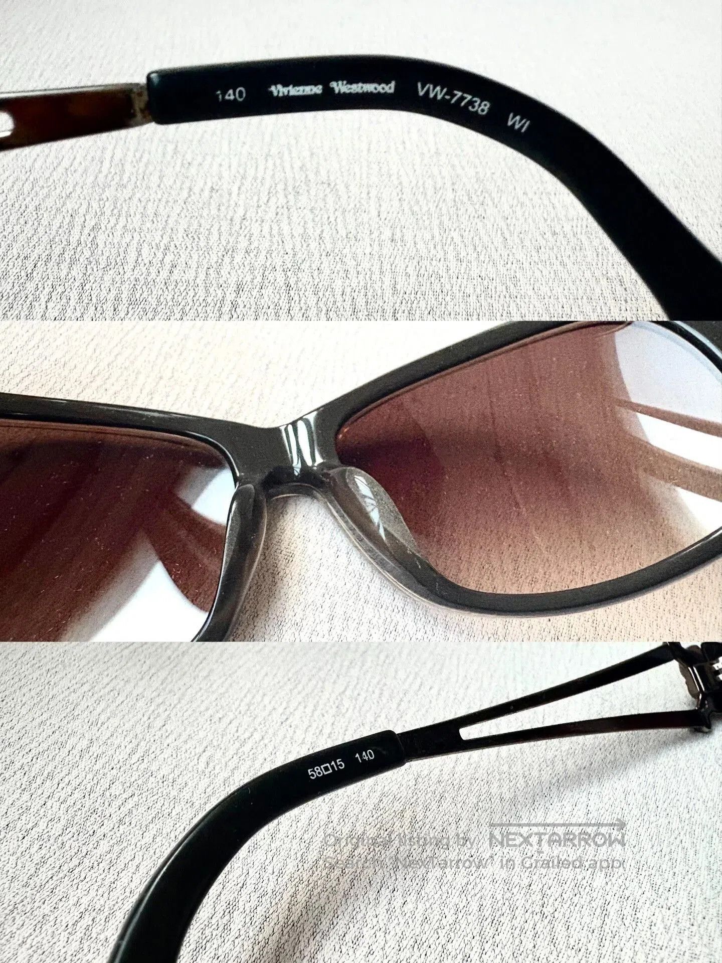 Vivienne Westwood Vivienne Westwood Black Sunglasses. Size ONE SIZE - 4 Thumbnail