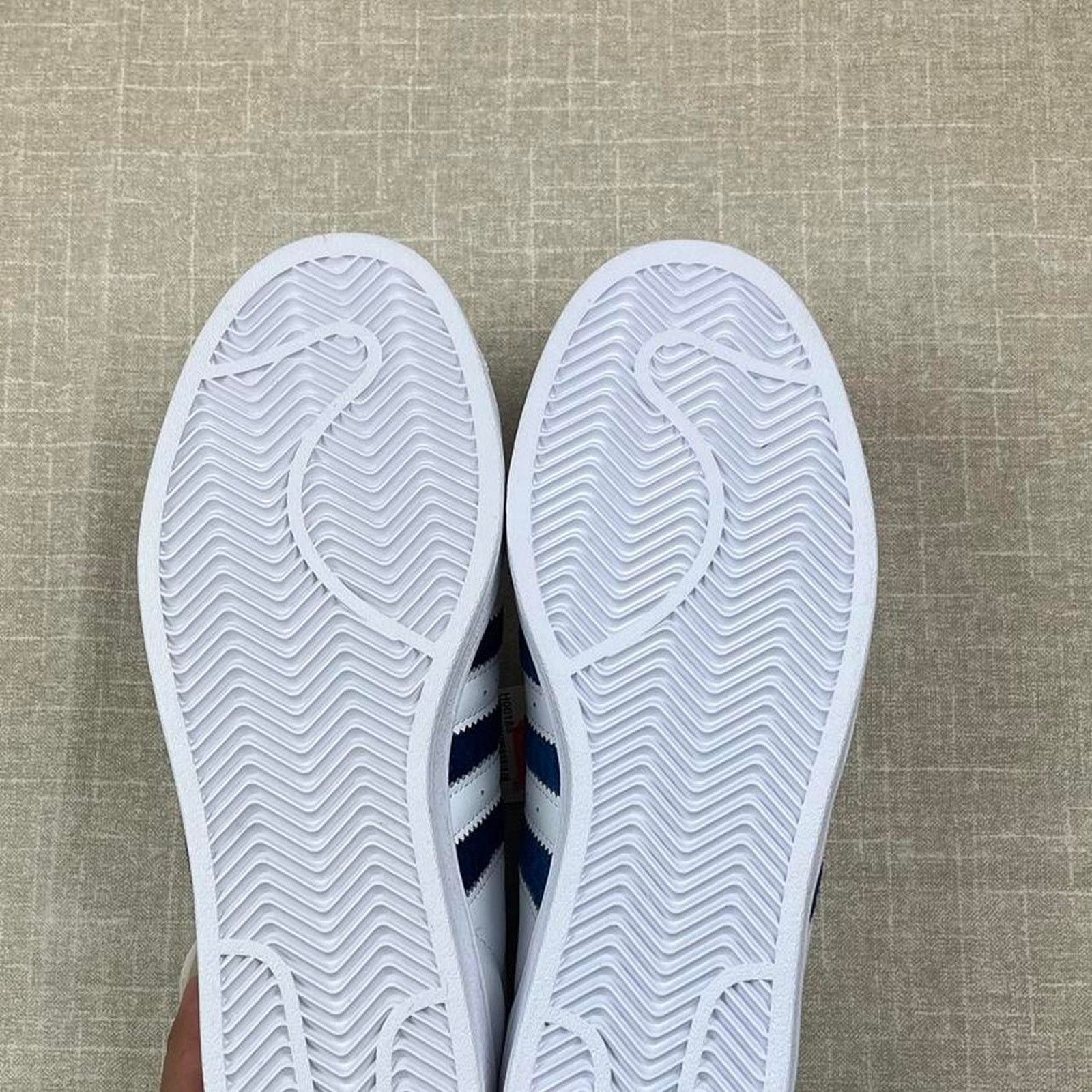 Adidas Adidas Superstar “Blue Fuzzy" Size US 9.5 / EU 42-43 - 5 Thumbnail