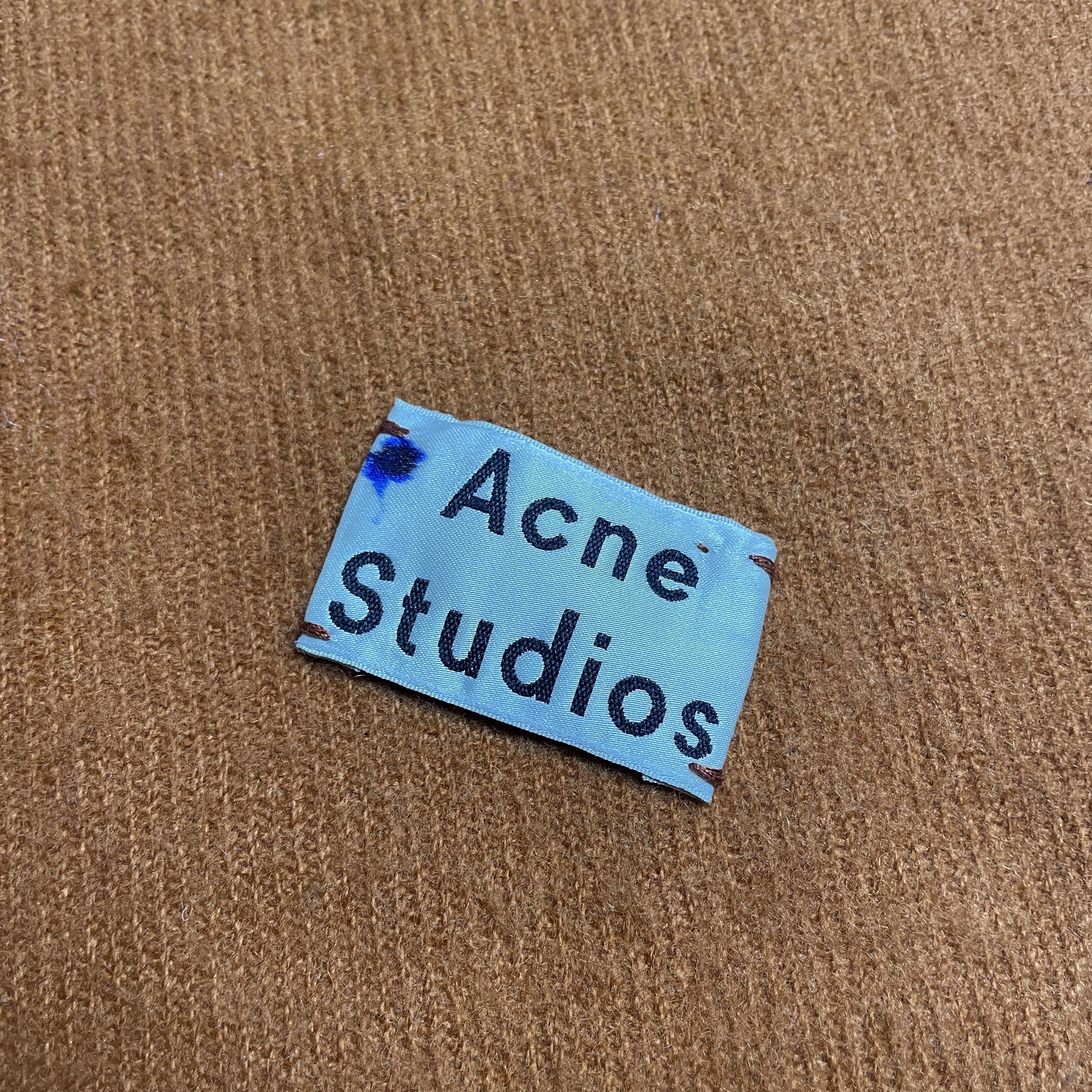 Acne Studios ⭐ ACNE Studios Big size 177x71cm Plaid Wool Scarf Size ONE SIZE - 3 Thumbnail