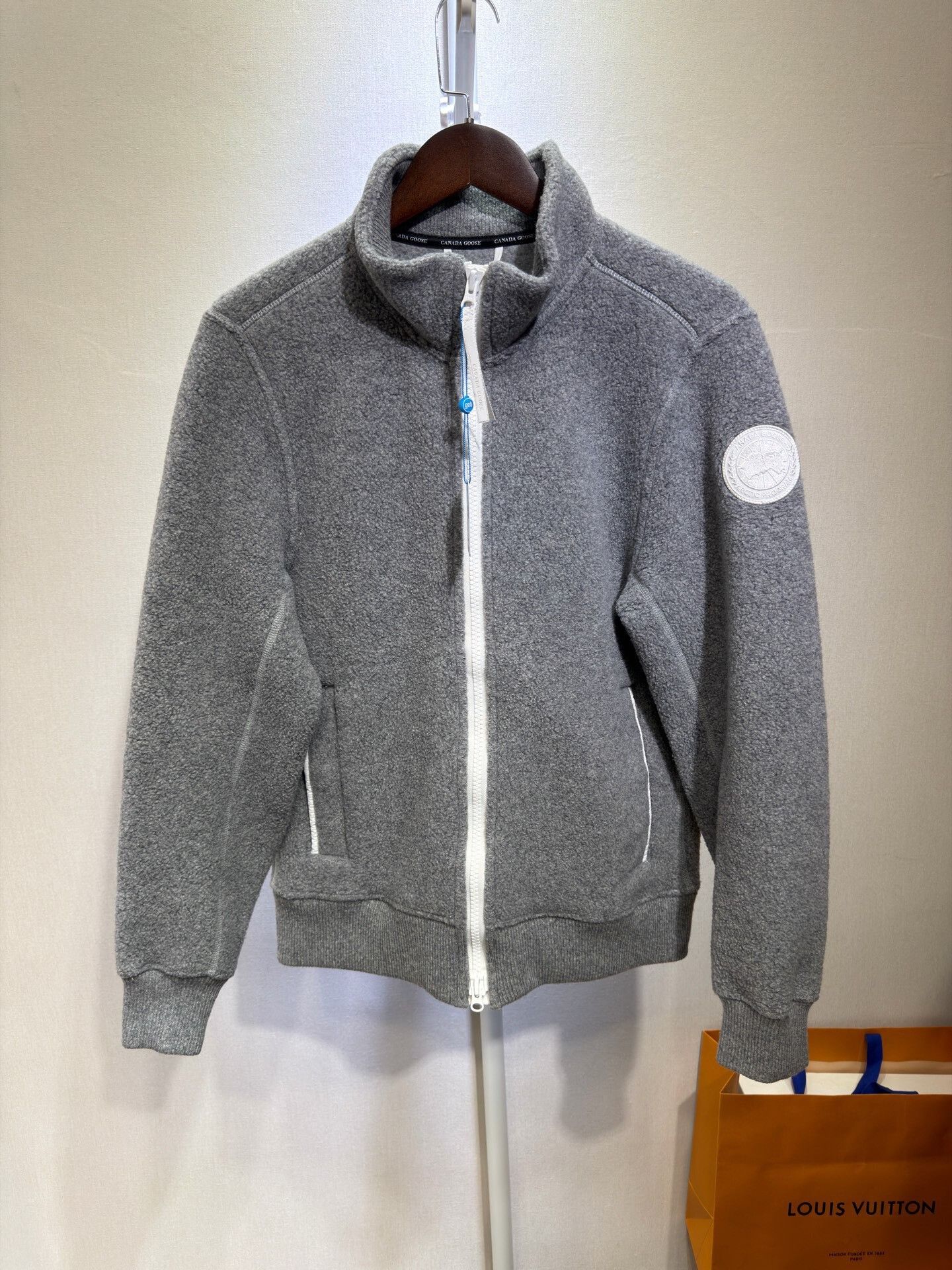 Canada Goose Canada Goose Gray Fleece Jacket Size M Size US M / EU 48-50 / 2 - 1 Thumbnail
