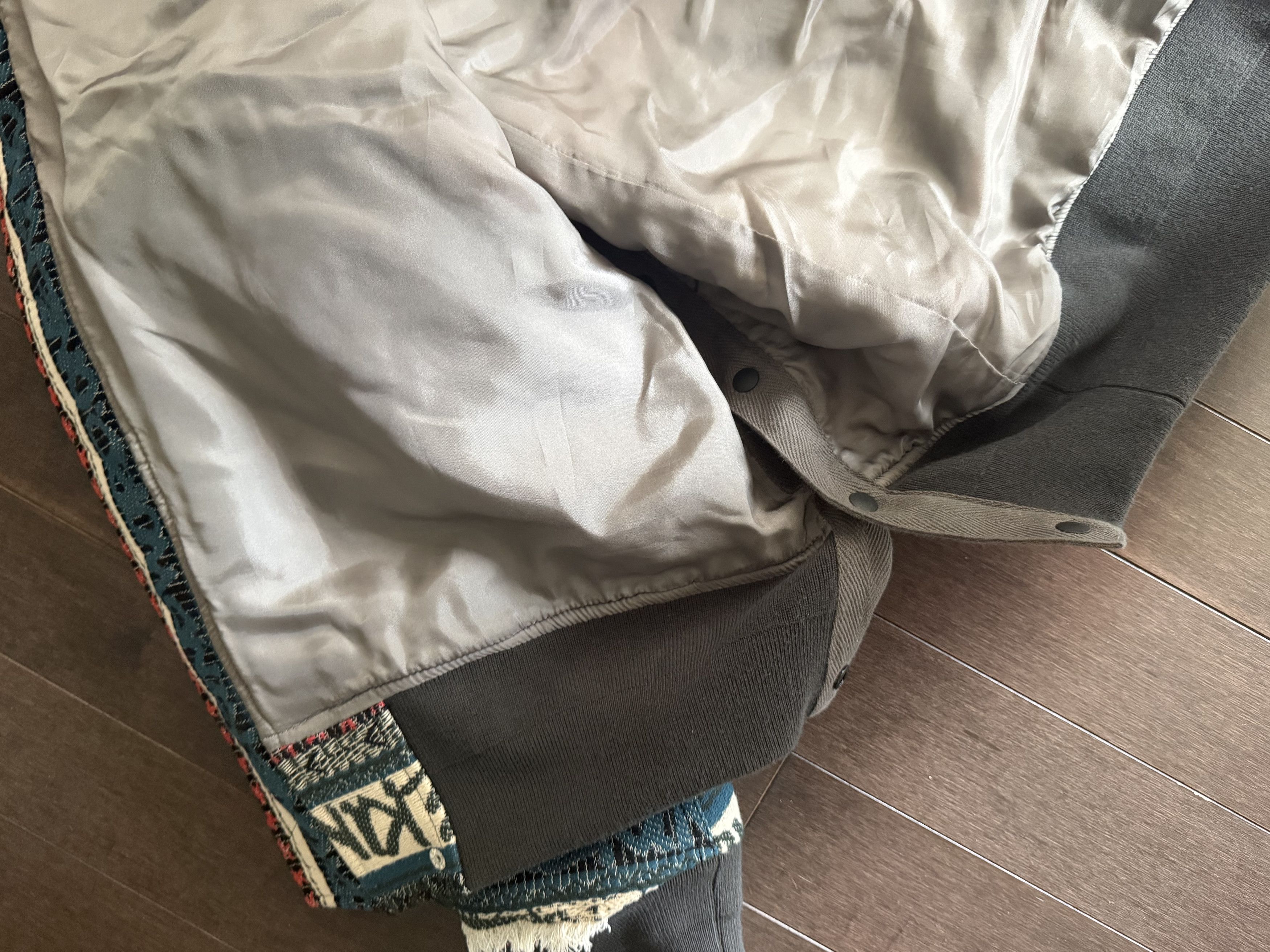Sacai Eric Haze Jacquard Denim Jacket / Bomber w/ Tags Size US M / EU 48-50 / 2 - 5 Thumbnail