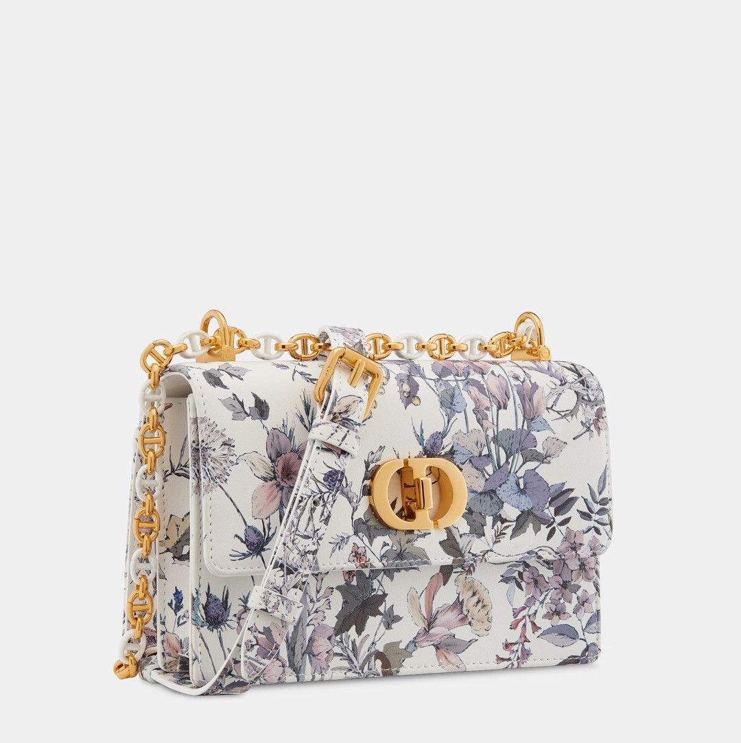 Dior MISS CARO MINI BAG White Multicolor Dior 4 Saisons Size ONE SIZE - 1 Thumbnail
