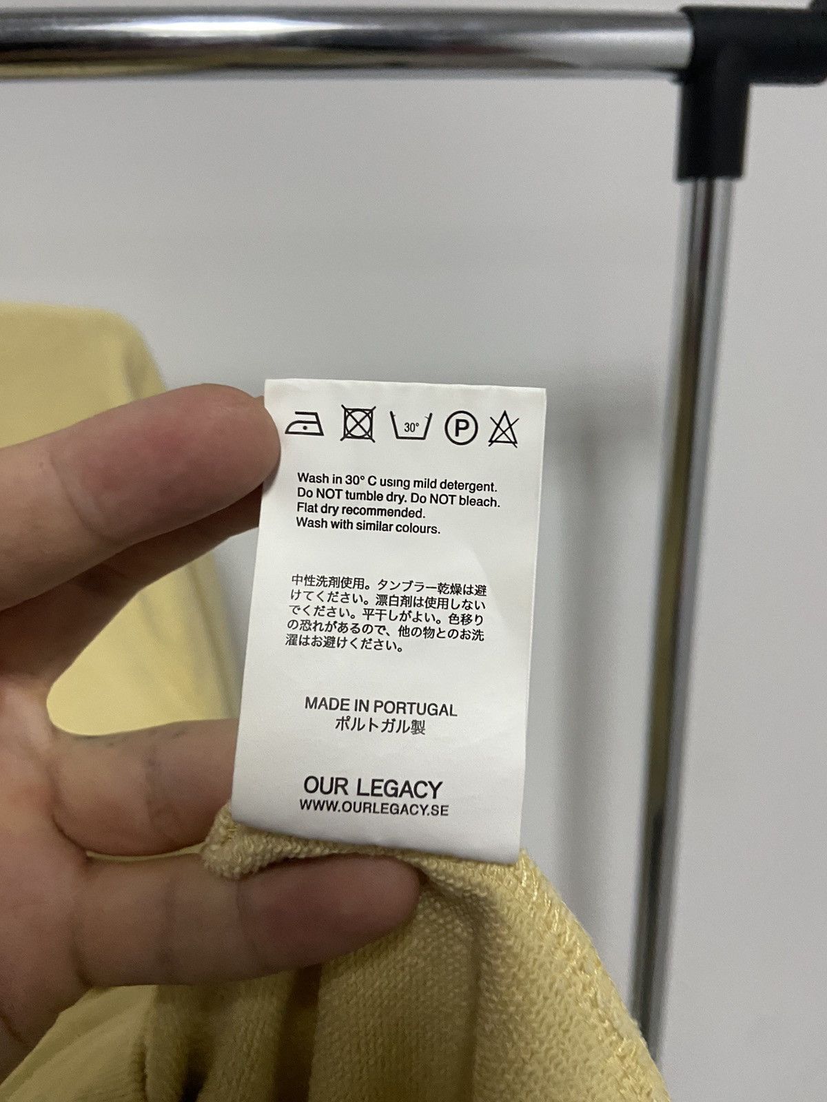 Our Legacy Our Legacy sun yellow vintage sweatshirt Size US M / EU 48-50 / 2 - 6 Thumbnail