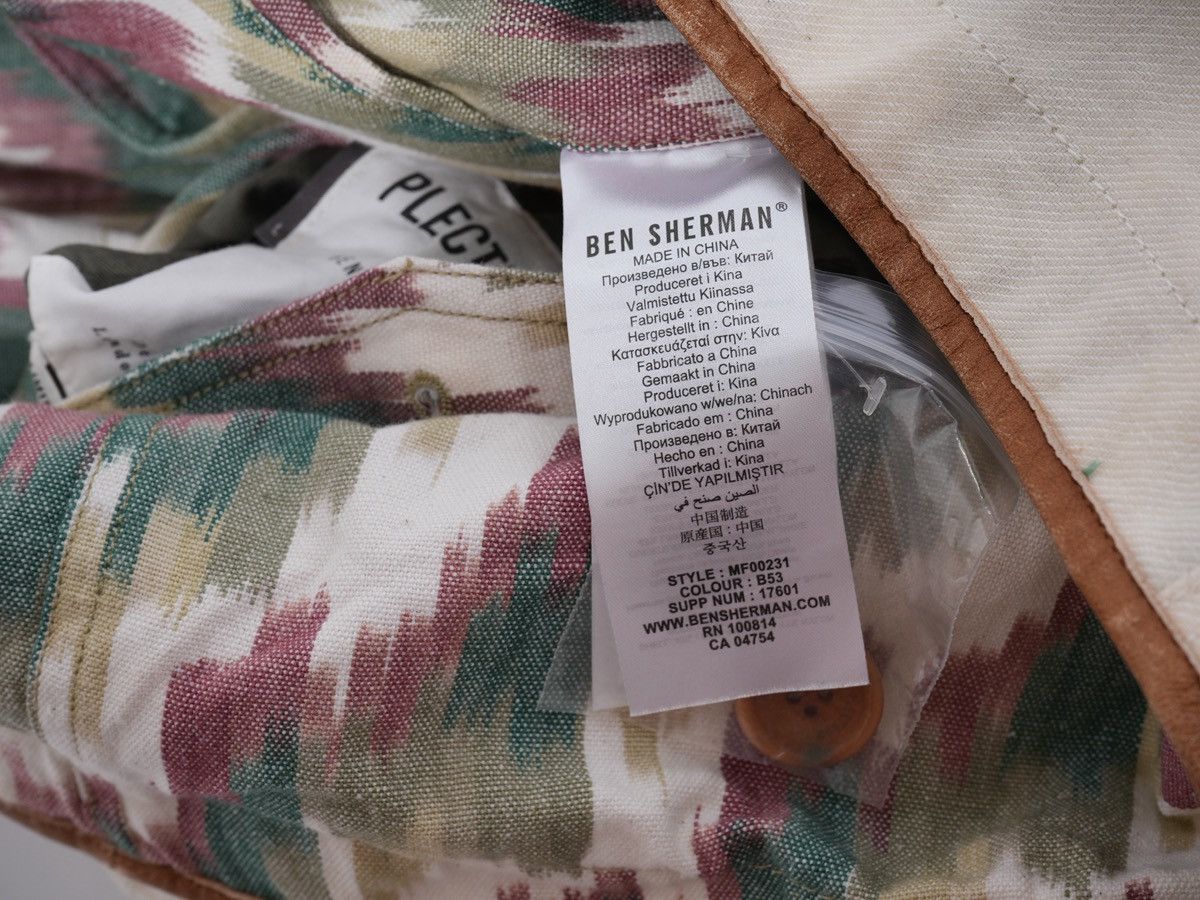 Ben Sherman Ben Sherman Plectrum Army Style Jacket Reversible sz L Size US L / EU 52-54 / 3 - 17 Thumbnail