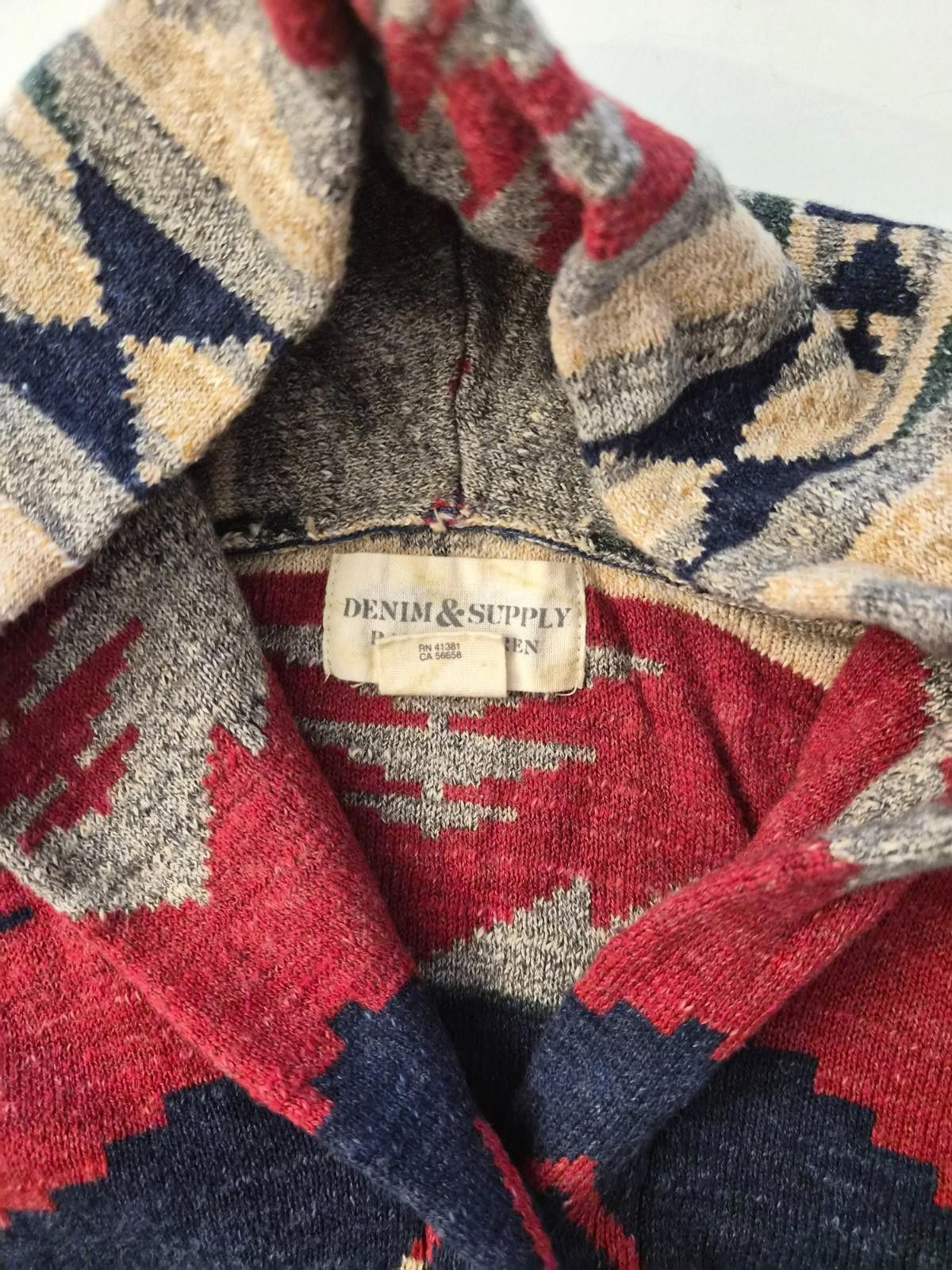 Denim & Supply Ralph Lauren Denim & Supply Ralph Lauren Southwestern Cardigan Sweater S Size S / US 4 / IT 40 - 3 Thumbnail