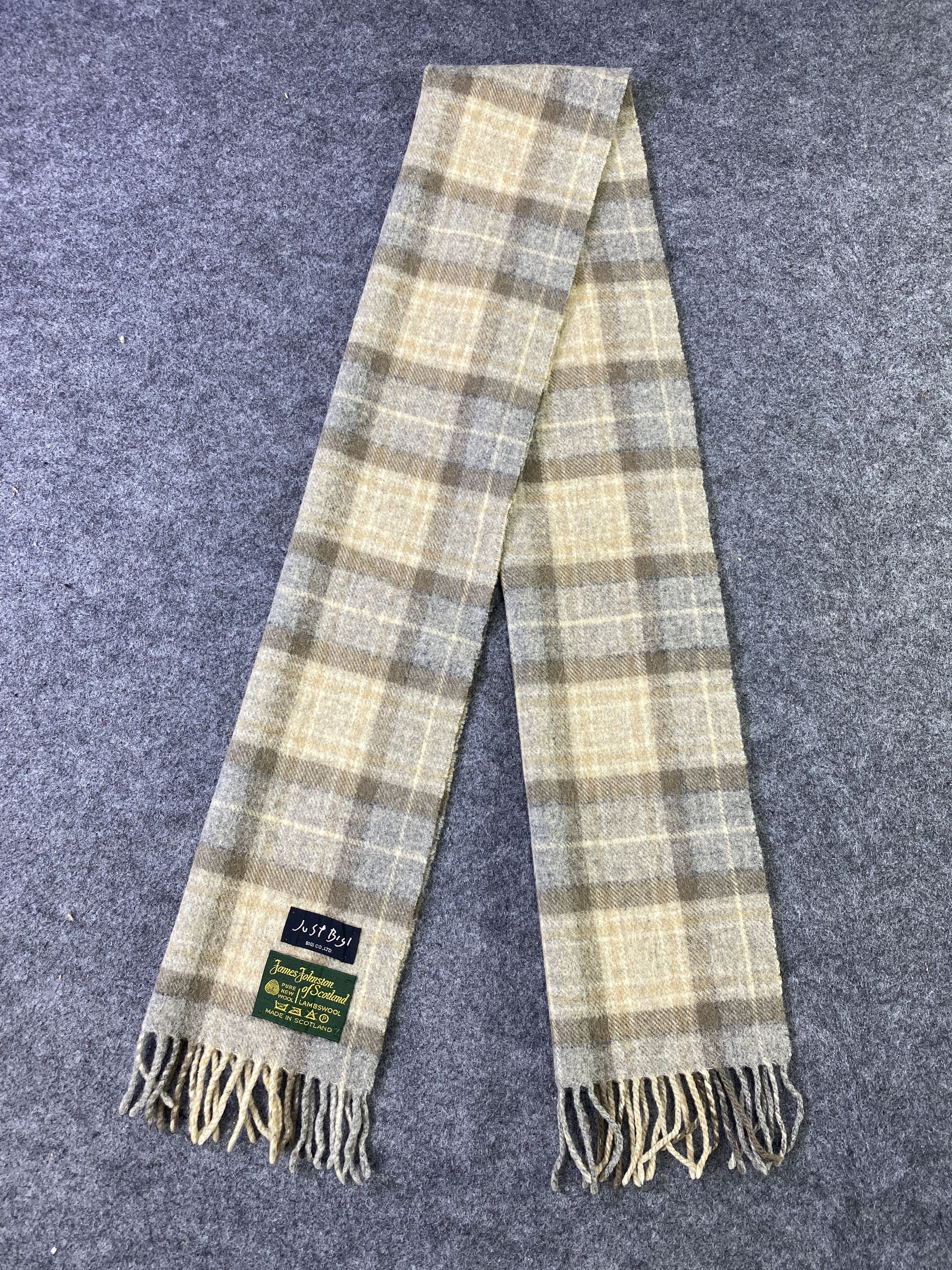 Designer JAMES JOHNSTON OF SCOTLAND Scarf / Muffler / Neckwear -T875 Size ONE SIZE - 4 Thumbnail
