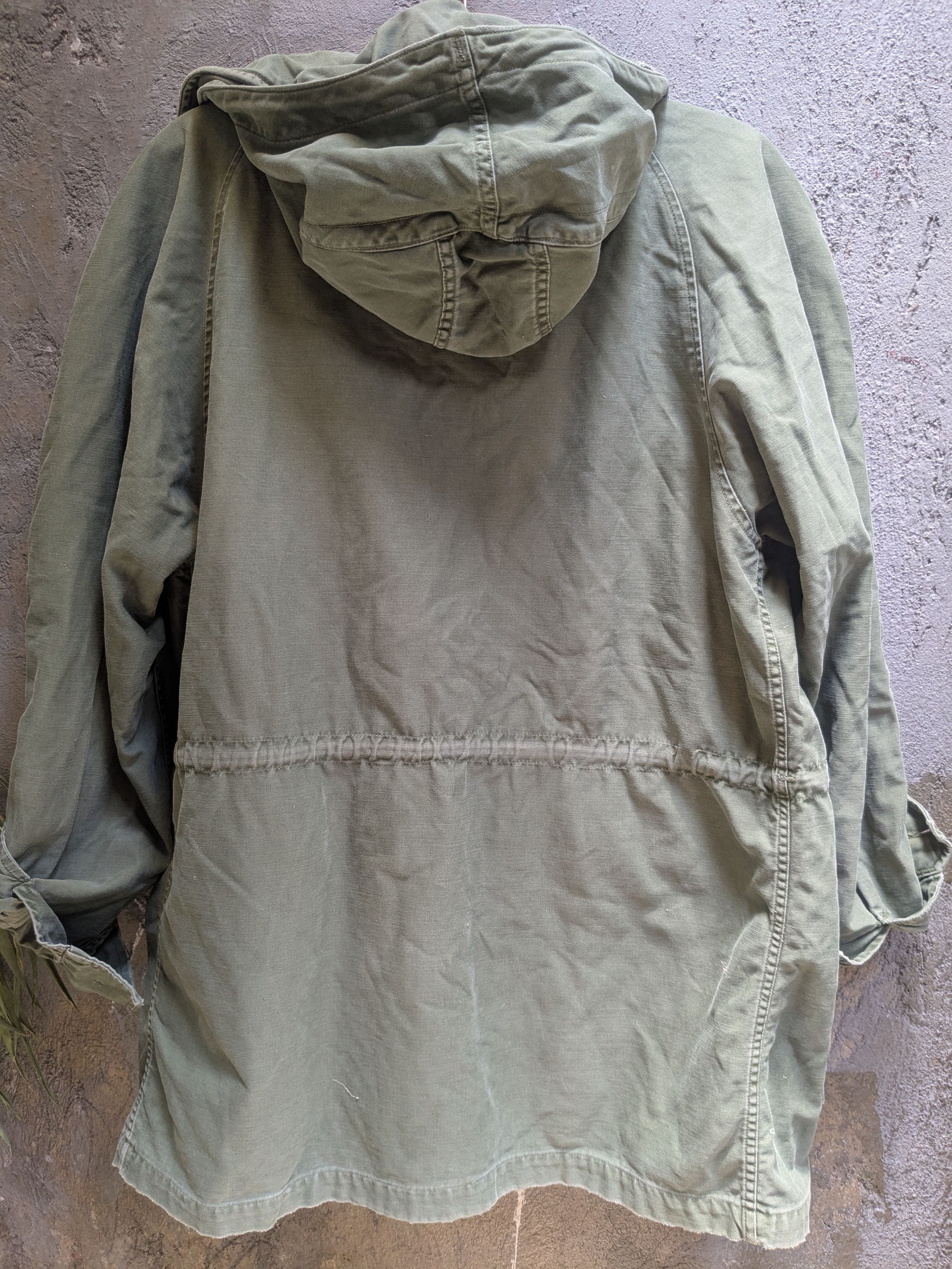 Vintage USA air force vintage military jacket hood Size US M / EU 48-50 / 2 - 8 Thumbnail
