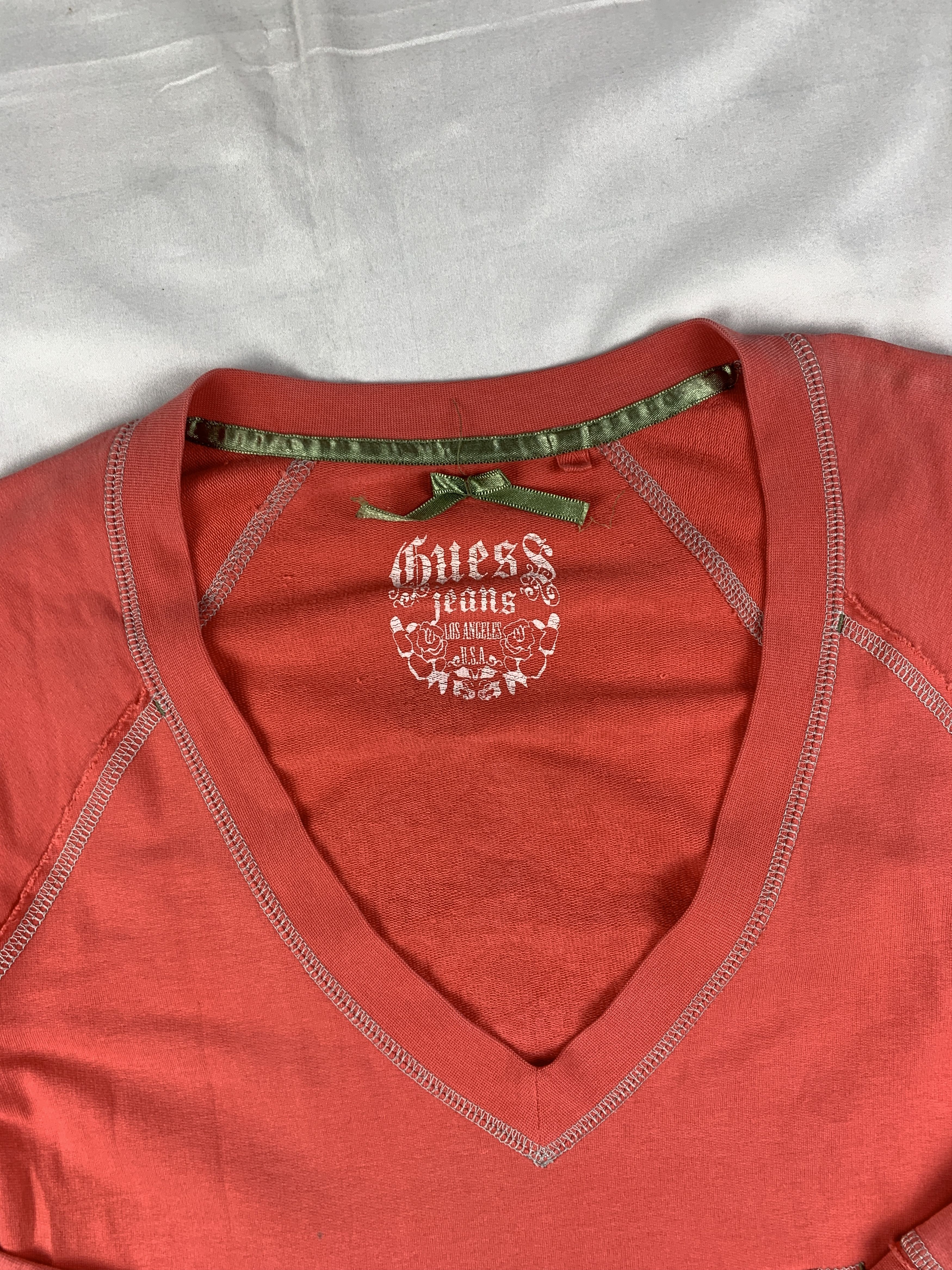 Guess 2000s Guess USA Light Pink Girl Top (M) Size M / US 6-8 / IT 42-44 - 6 Thumbnail