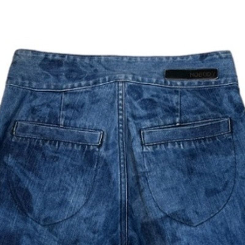 Nobody Denim Nobody Blue Wide Leg Jeans | Size 28 Size 28" / US 6 / IT 42 - 4 Thumbnail