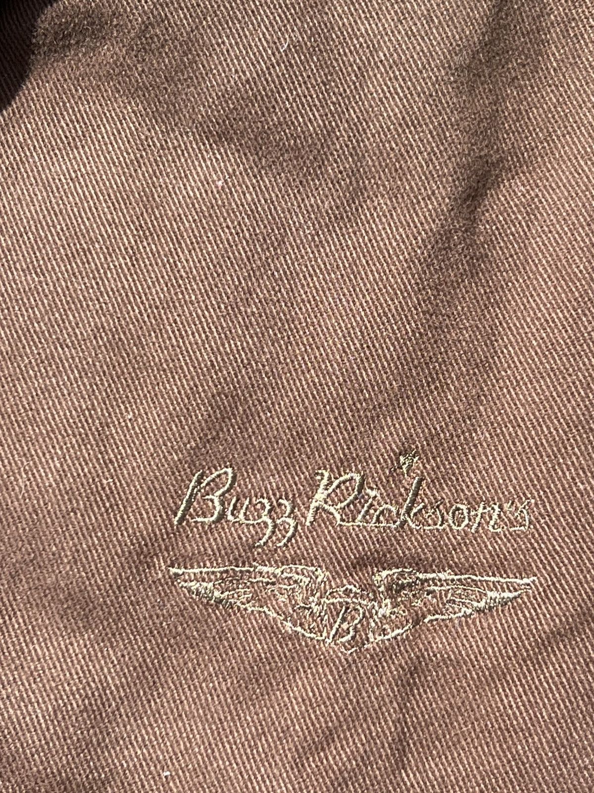 Buzz Rickson's 🦅 Buzz Rickson’s Leather-Collar Canvas Brown Work Jacket- L Size US L / EU 52-54 / 3 - 6 Thumbnail