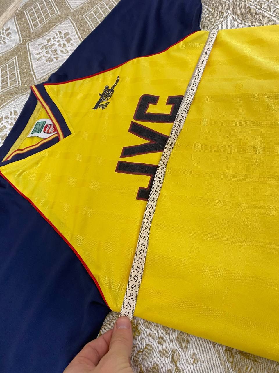 Vintage 🔥 Arsenal 1988 1989 Retro Jersey Score Draw Soccer T Shirt Size US S / EU 44-46 / 1 - 9 Thumbnail