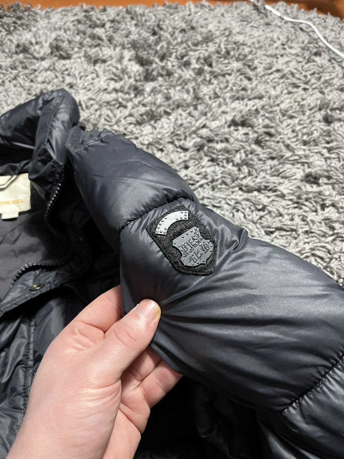 Diesel DIESEL AVANT GARDE STYLE PUFFER MENS SIZE XL Size US XL / EU 56 / 4 - 4 Thumbnail