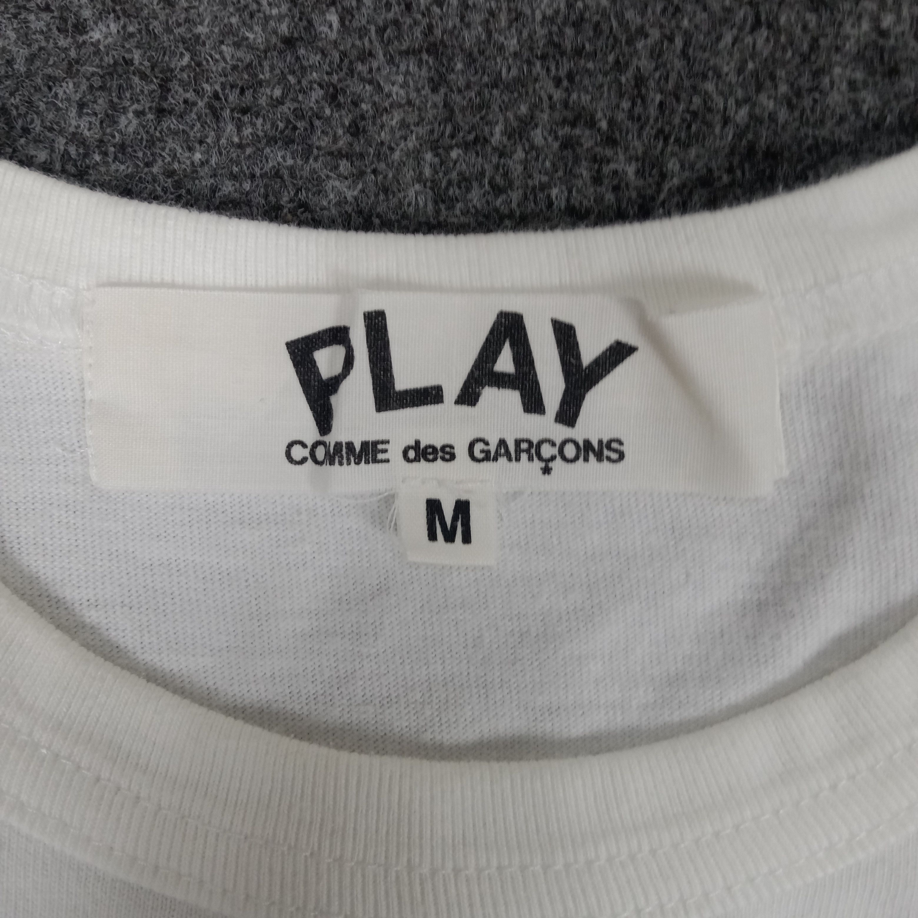 Comme des Garcons × Japanese Brand × Vintage Comme des Garcons Play Japanese Brand Tshirt Size S / US 4 / IT 40 - 3 Thumbnail