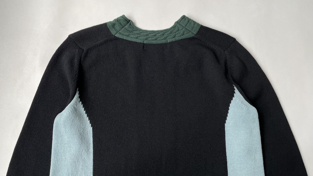 Comme des Garcons A/W 2000 Cable Knit Panelled Sweater Size US M / EU 48-50 / 2 - 14 Thumbnail