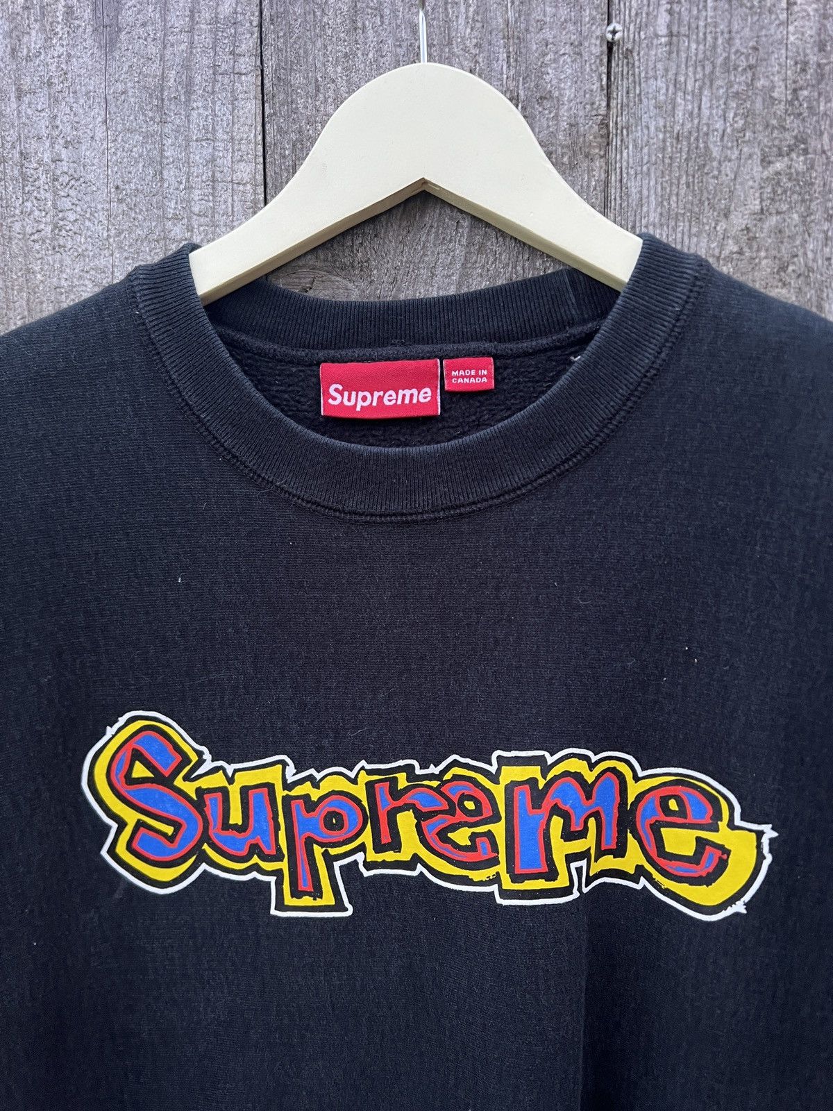 Supreme RARE Supreme X Mark Gonzales Crewneck SS07 Size US XL / EU 56 / 4 - 2 Thumbnail