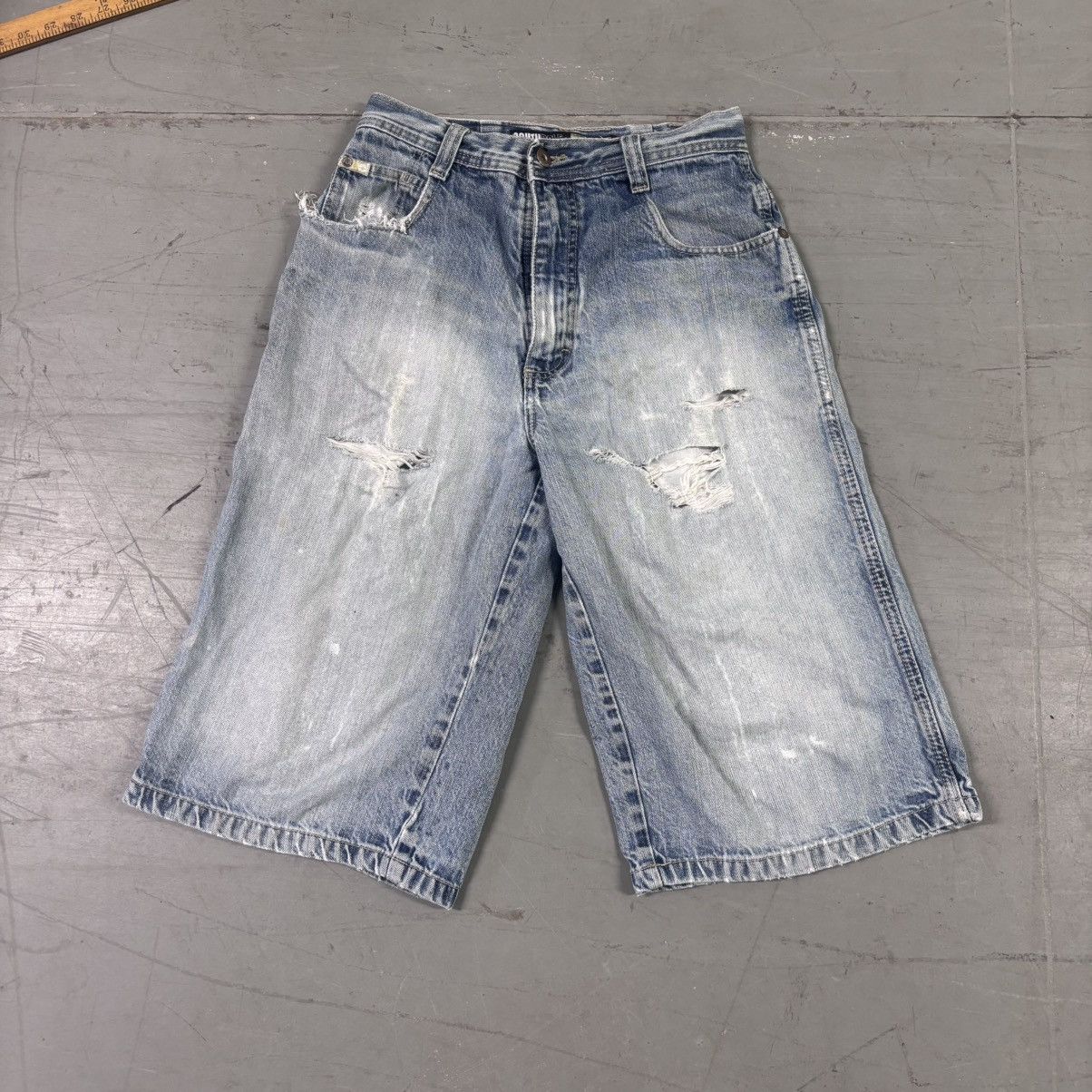 Southpole Y2K BAGGY SOUTHPOLE JORTS Size US 30 / EU 46 - 2 Thumbnail