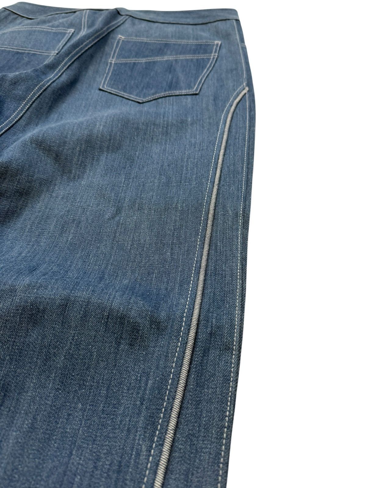 Mainline:RUS/Fr.CA/DE Ella Panel Denim Pants Size 26" / US 2 / IT 38 - 9 Thumbnail