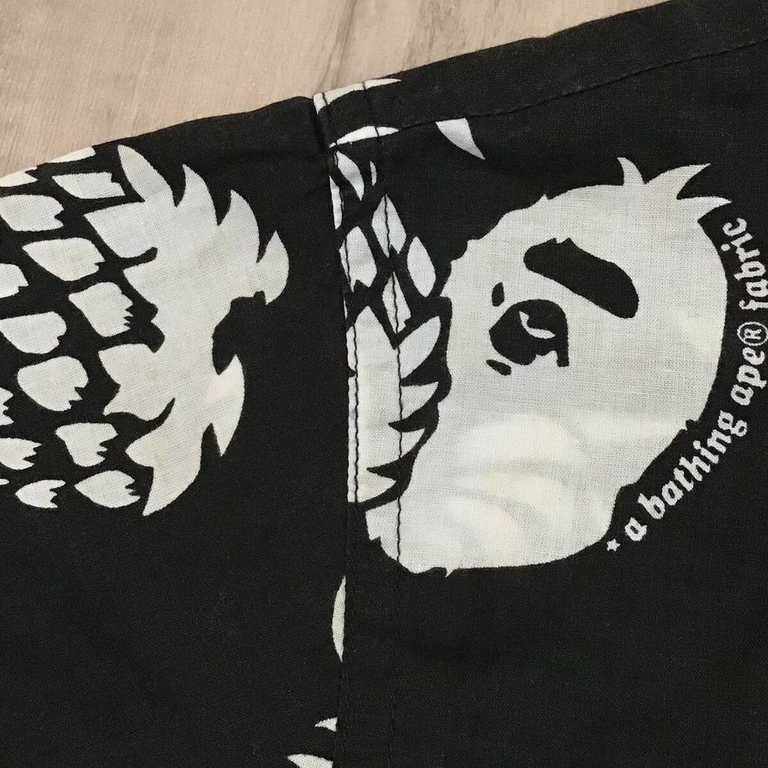 Bape 🔥Vintage🔥 BAPE Logo Aloha Shirt a bathing ape NIGO Size US M / EU 48-50 / 2 - 7 Thumbnail