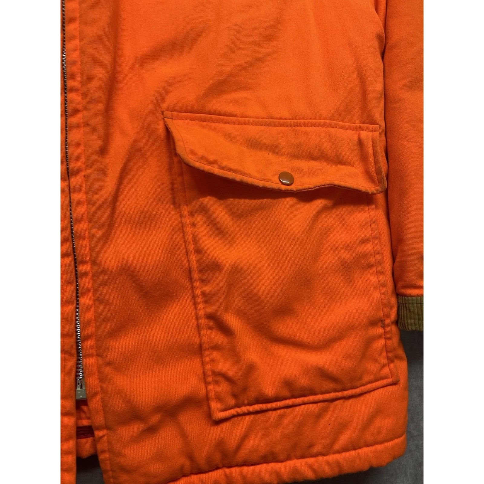 Other VINTAGE WOOLRICH BLAZE ORANGE HUNTING CHORE ZIP JACKET XL 19 Size US XL / EU 56 / 4 - 5 Thumbnail