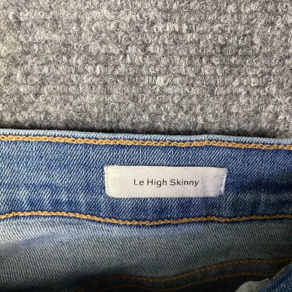 Frame Frame Jeans Women's 27 Le High Skinny Stretch Button Fly Size 27" / US 4 / IT 40 - 9 Thumbnail