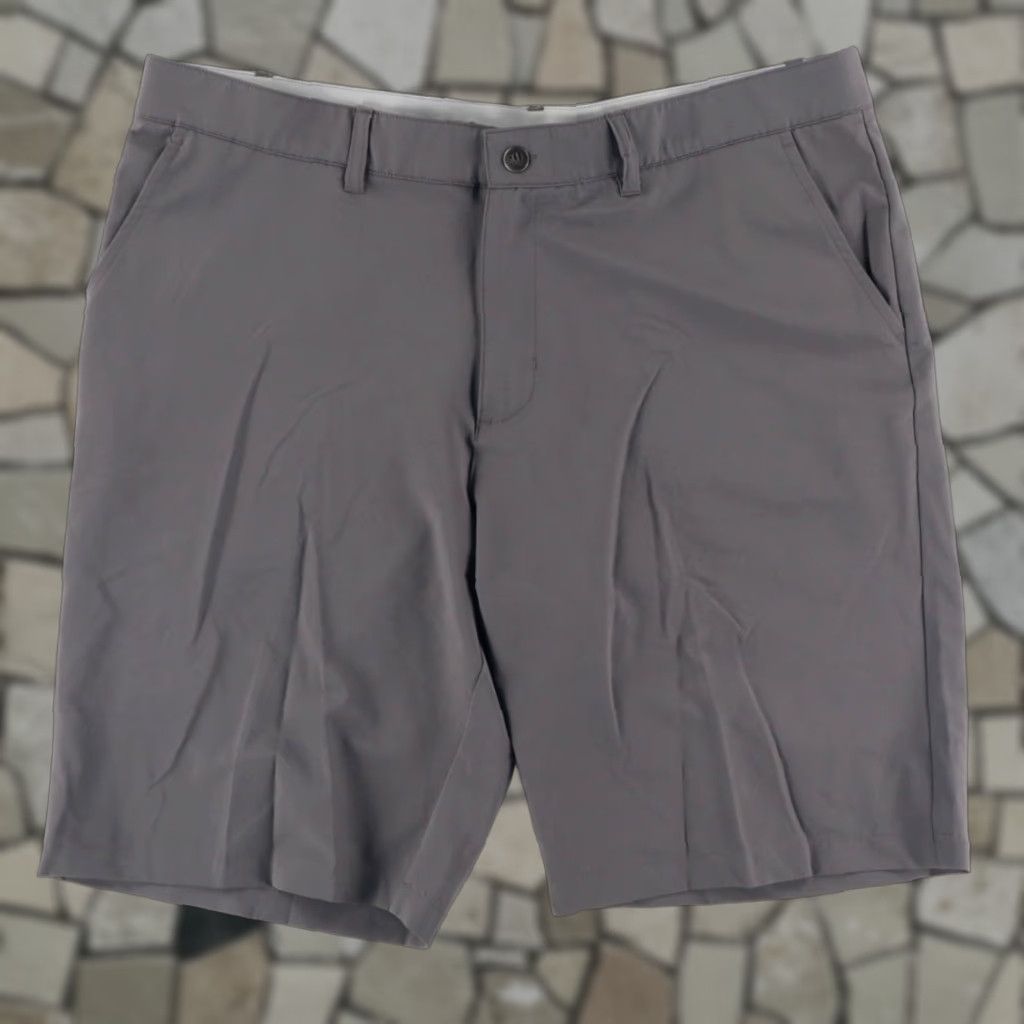 Adidas Adidas Stretch Polyester Woven Golf Shorts Men's 38 Gray Size US 38 / EU 54 - 1 Thumbnail