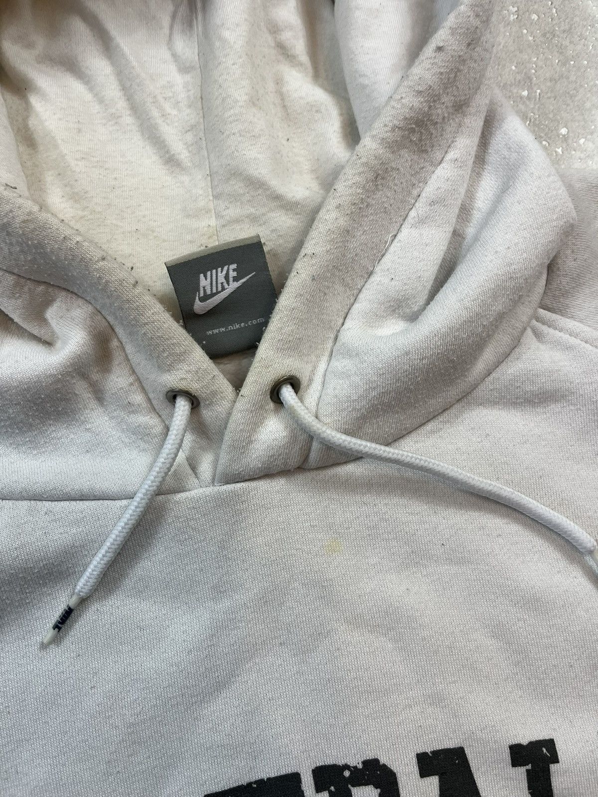 Nike × Vintage 00s Nike Football Vintage Y2K Oversized Retro Hoodie Size US L / EU 52-54 / 3 - 6 Thumbnail