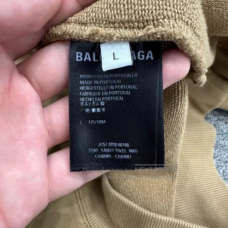 Balenciaga Balenciaga Wheat Ear Print Hoodie. Size US L / EU 52-54 / 3 - 3 Thumbnail