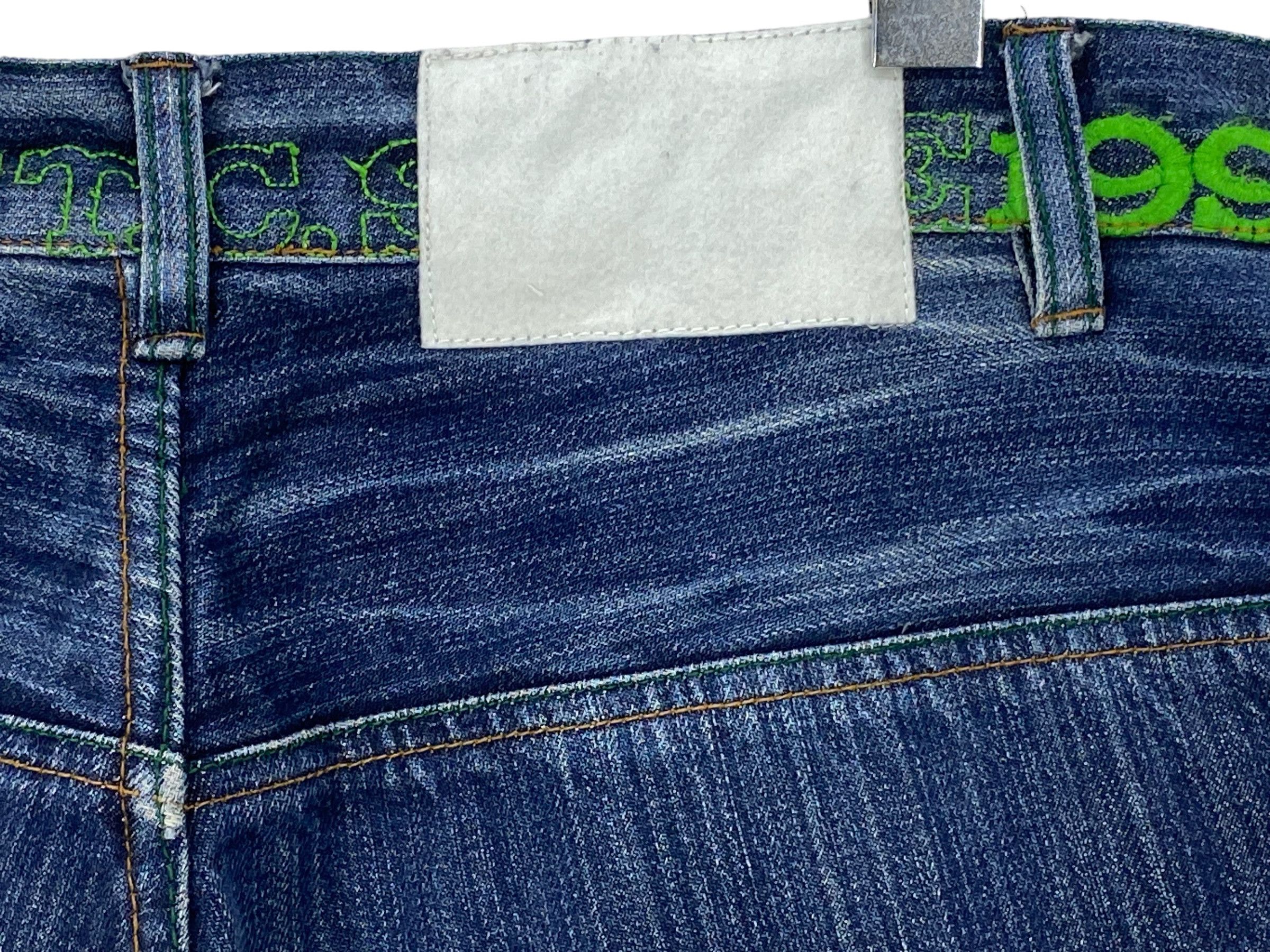 Japanese Brand Xanthous Denim Jeans Hip Hop Skateboards Baggy Jeans Pants Size US 35 - 8 Thumbnail