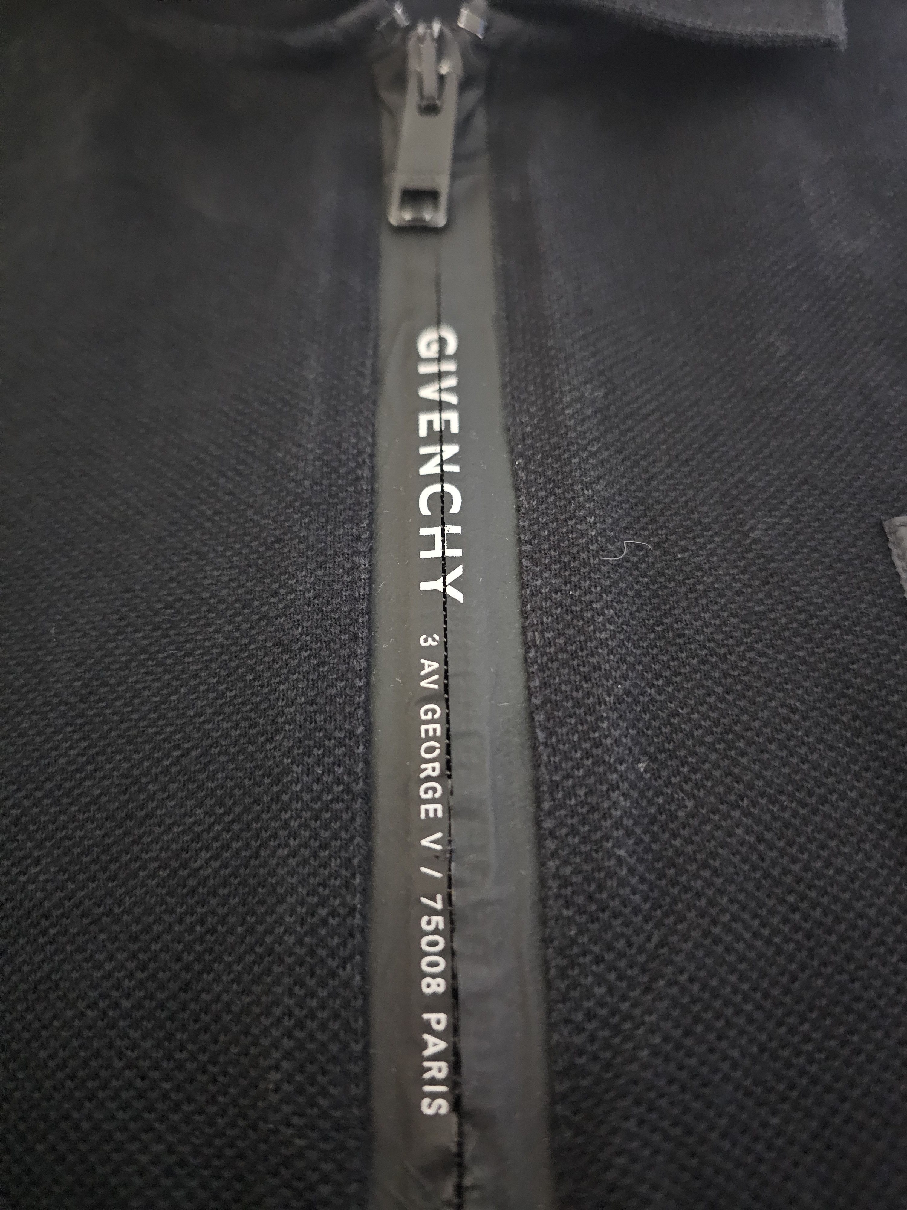 Givenchy Givenchy Men's Black Polo Shirt Size XXL Size US XXL / EU 58 / 5 - 2 Thumbnail