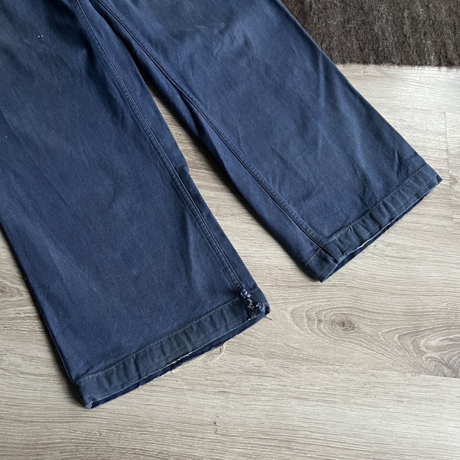 Vintage Vintage Spilag French Workwear Carpenter Utility Pants 9800A Size US 36 / EU 52 - 10 Thumbnail