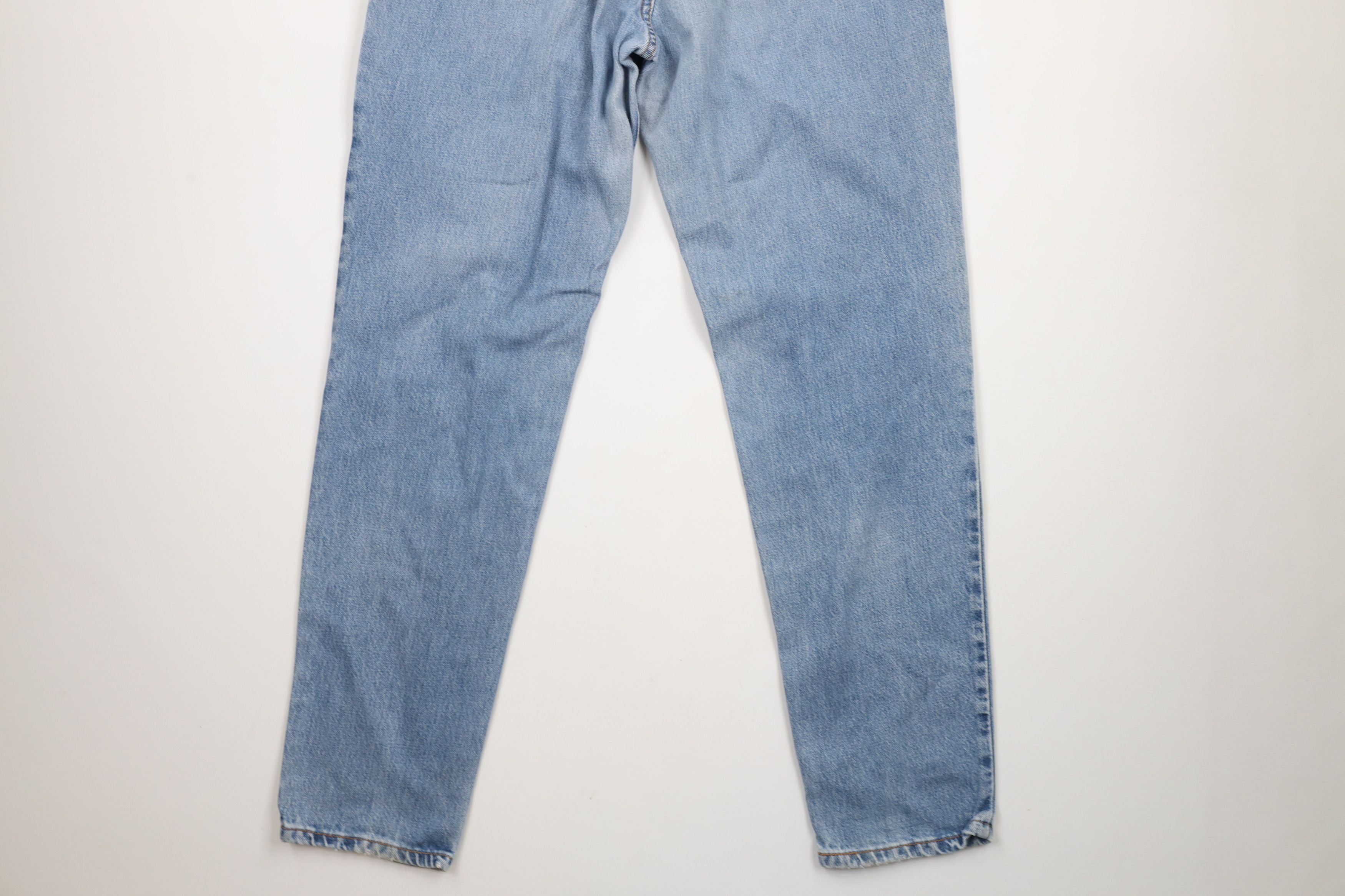 Levi's × Vintage Vintage Y2K 2000 Levis 550 Fit Tapered Leg Denim Jeans Blue Size 36" / US 14 / IT 50 - 12 Thumbnail