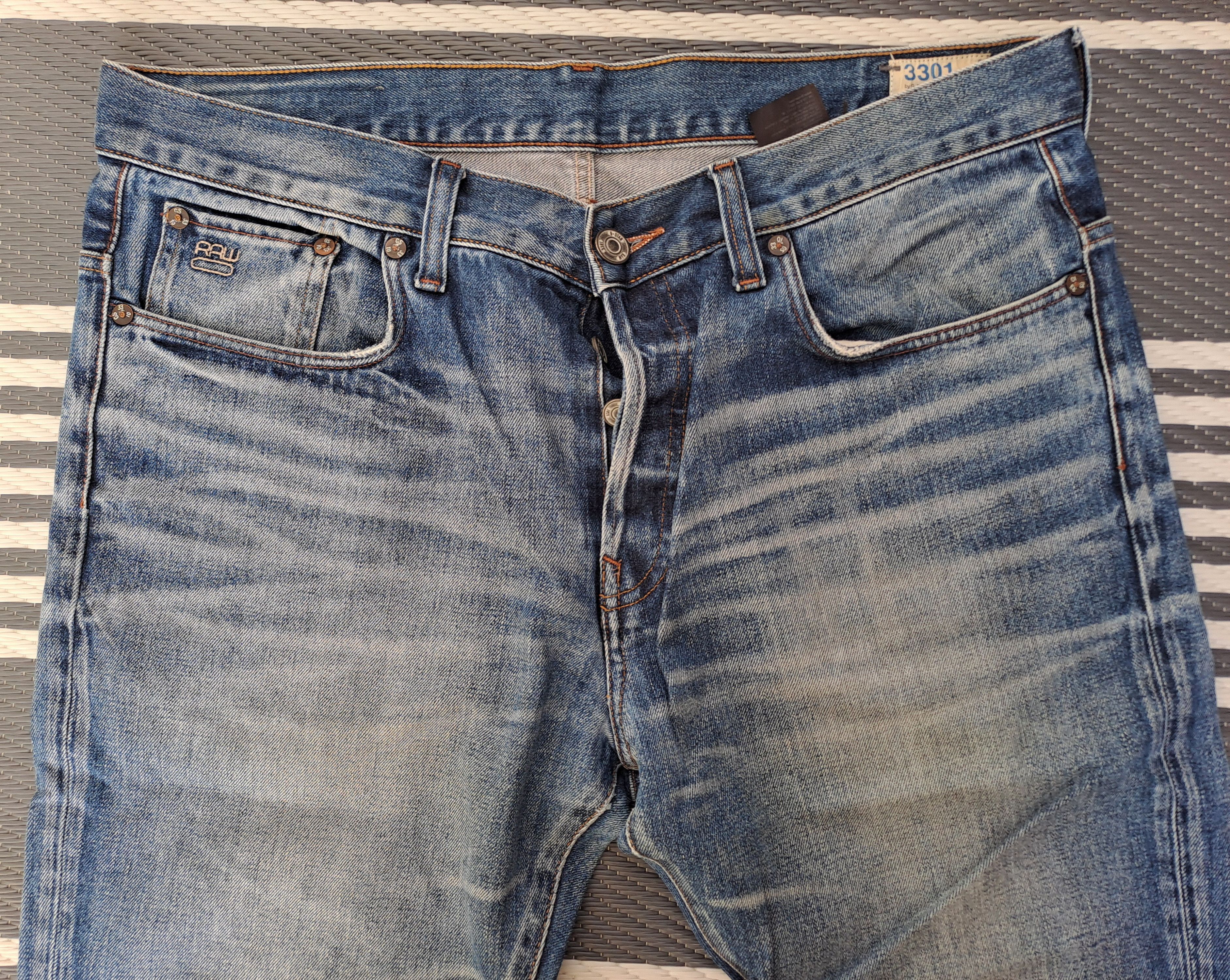 G-Star Vintage mens G-Star Raw jeans '36' size Size US 36 / EU 52 - 2 Thumbnail