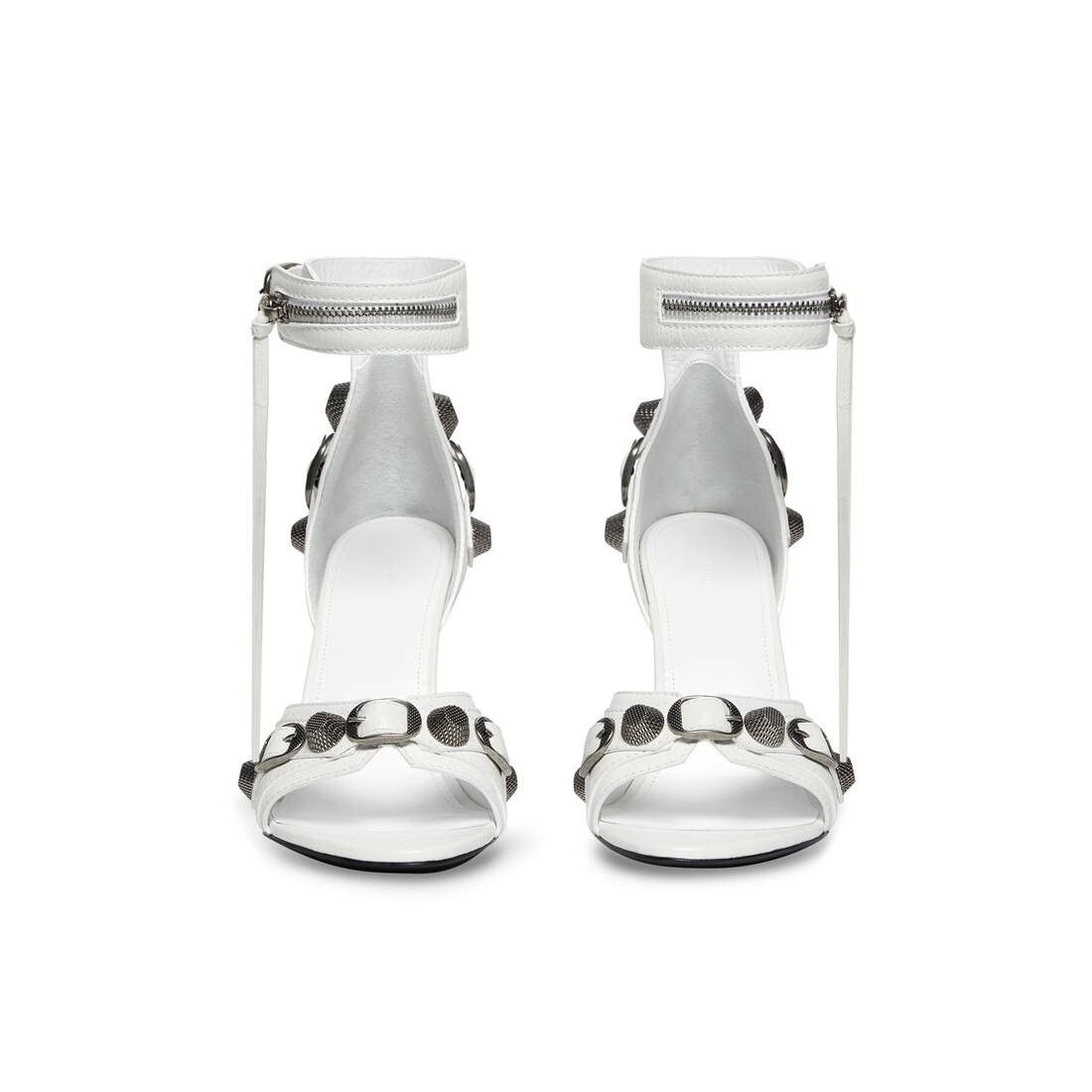 o1w1db10625 Cagole 110mm Sandals in White