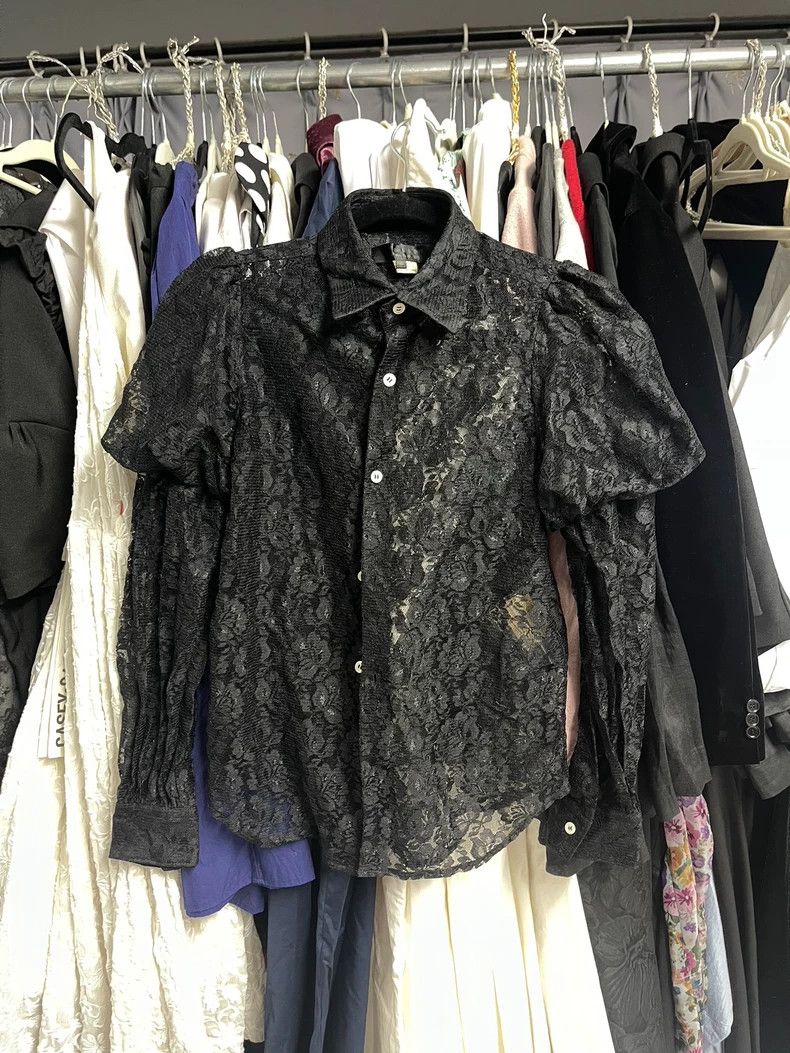 Other Comme Des Garcons Polyester lace see-through shirt Size XS / US 0-2 / IT 36-38 - 2 Thumbnail