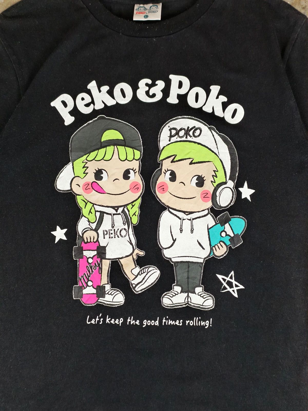 Anime × Japanese Brand × Vintage Peko & Poko T-Shirt Size US L / EU 52-54 / 3 - 4 Thumbnail