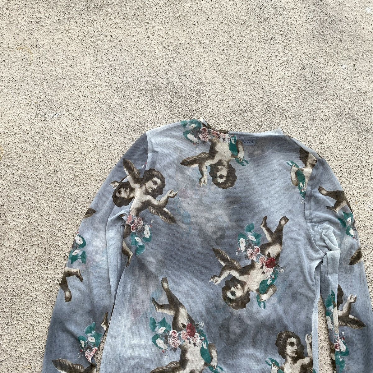 Cop Copine × Hysteric Glamour × Japanese Brand Angels Mesh Hysteric Glamour Gaultier Vibe Long Sleeve Size M / US 6-8 / IT 42-44 - 7 Thumbnail
