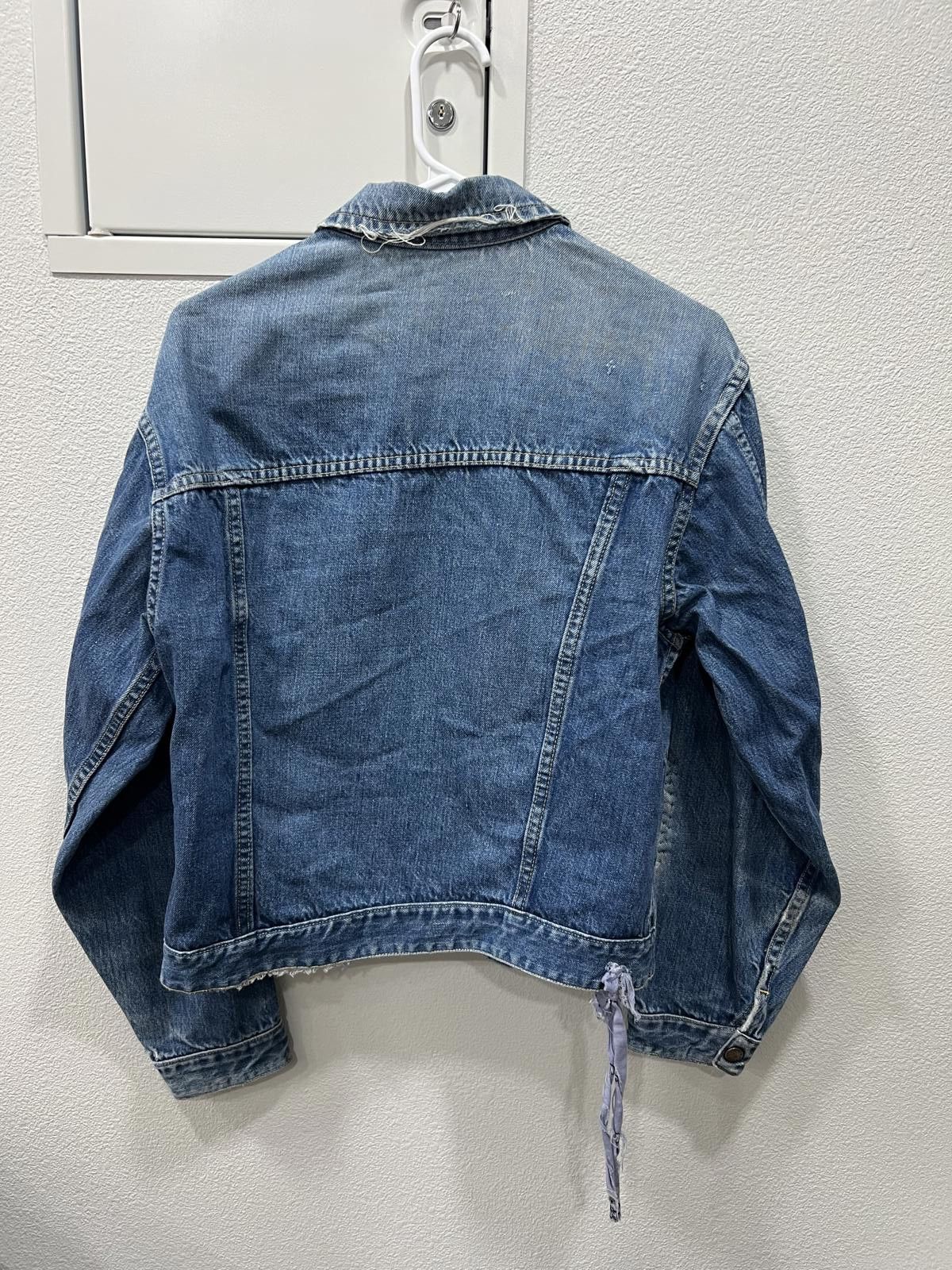 Other 60/70s Selvedge Lined Denim Trucker Jacket Size US M / EU 48-50 / 2 - 5 Thumbnail